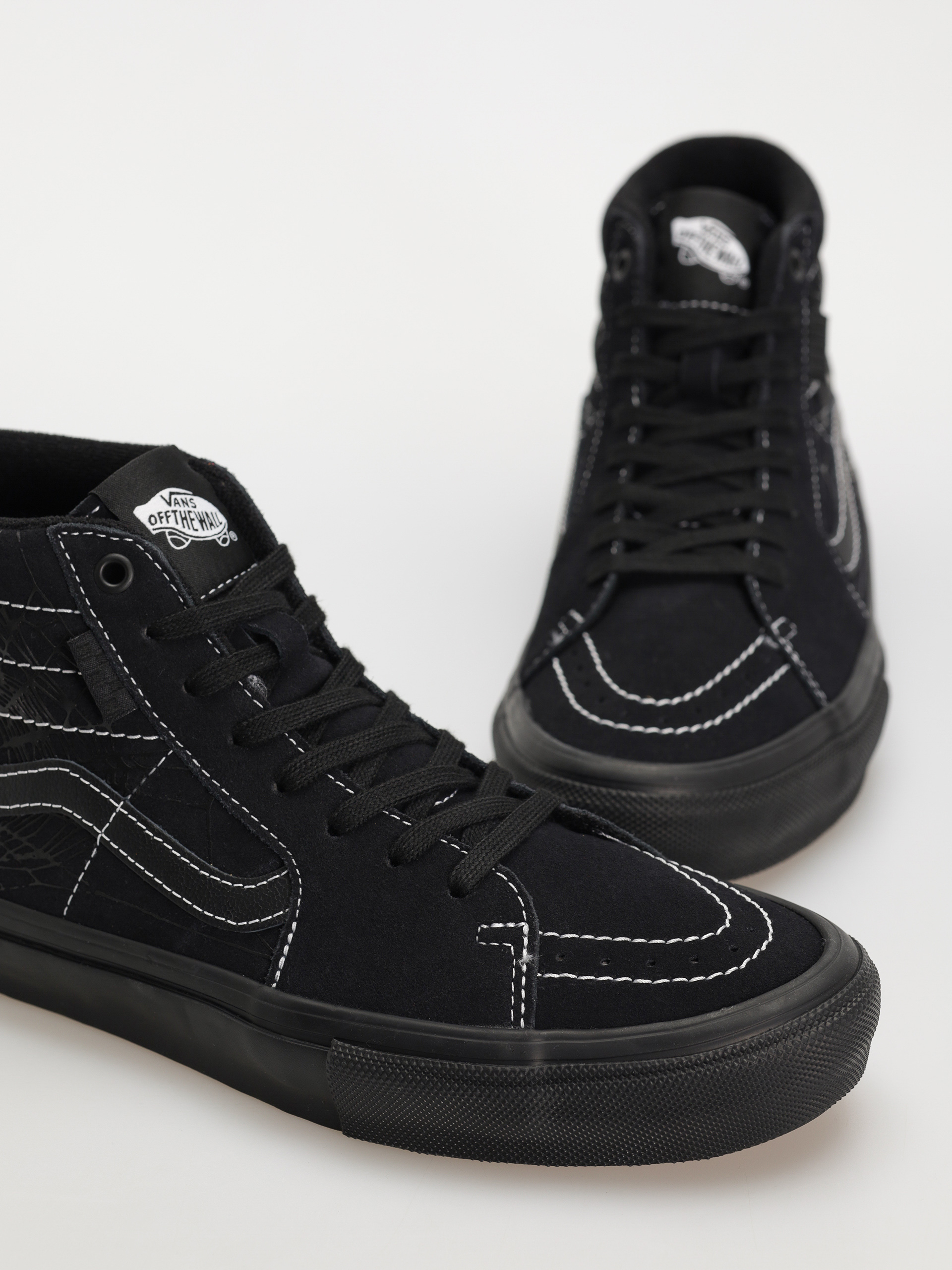 Buty Vans Skate Sk8 Hi (web dark grey/black)
