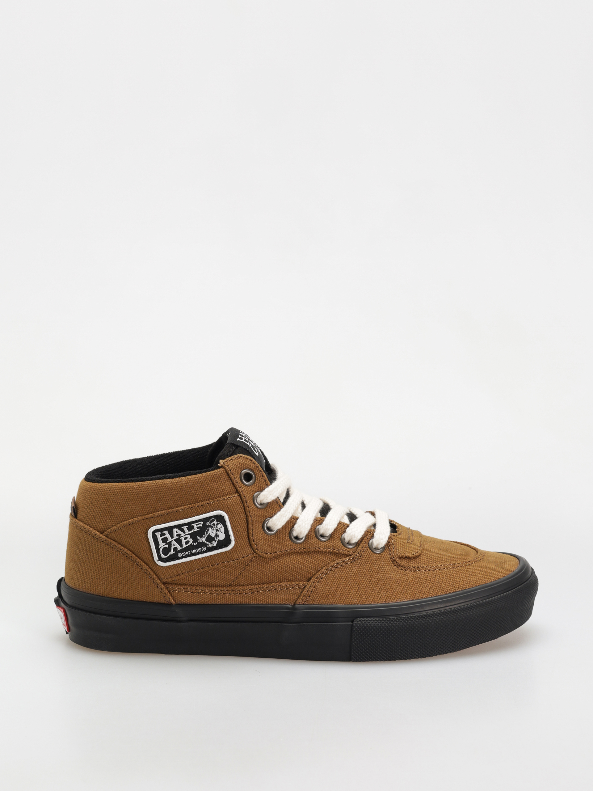 Buty Vans Skate Half Cab - brązowy (duck canvas golden brown/black)