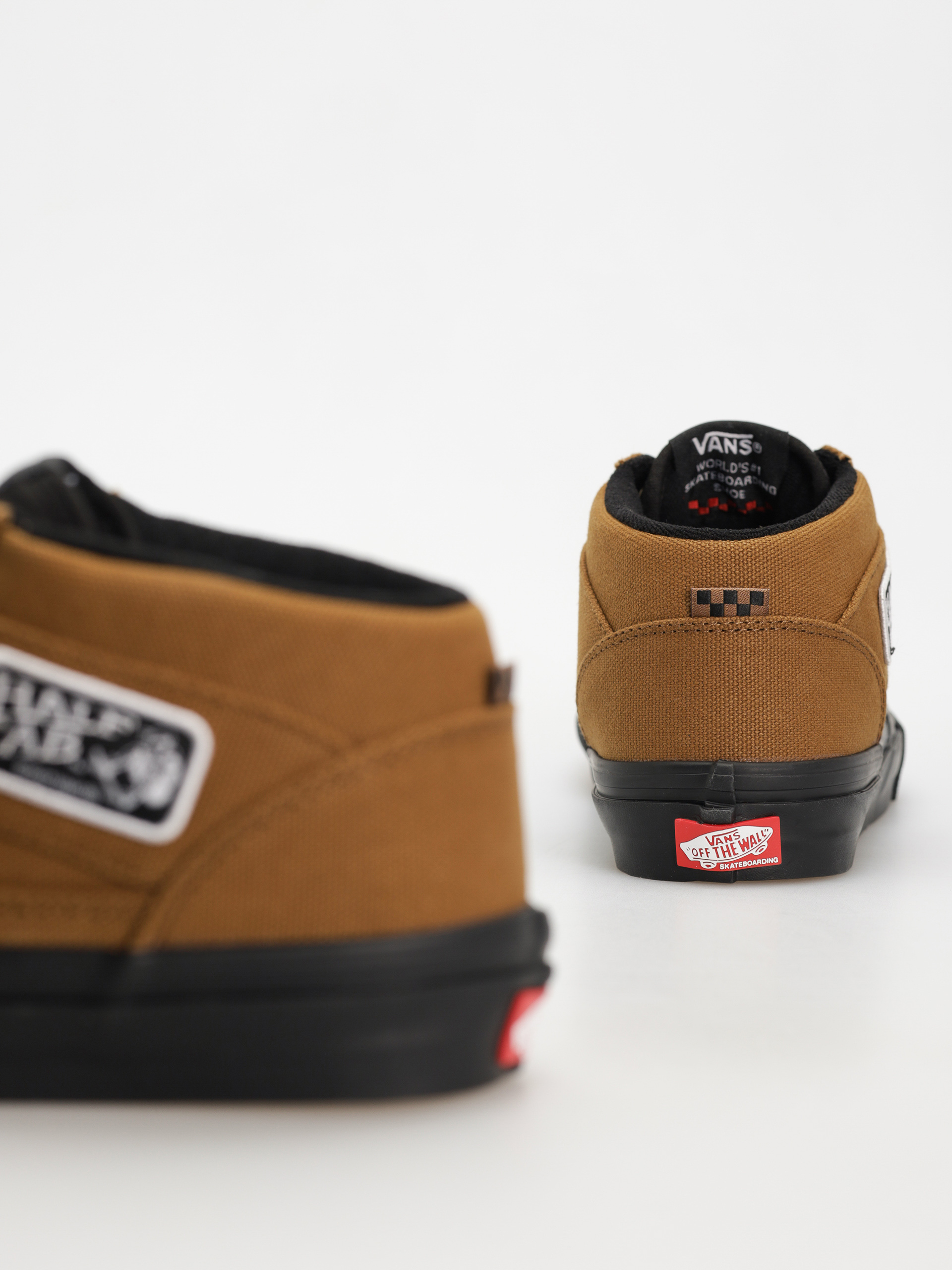 Buty Vans Skate Half Cab (duck canvas golden brown/black)