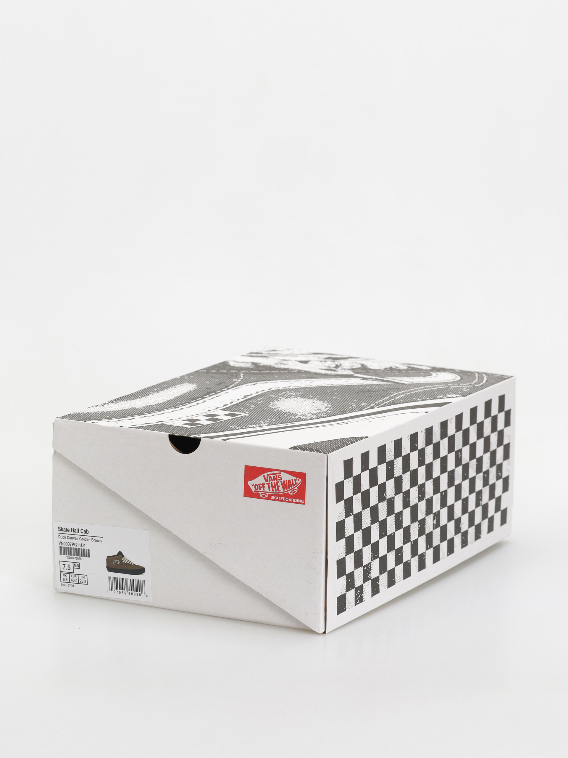 Buty Vans Skate Half Cab (duck canvas golden brown/black)