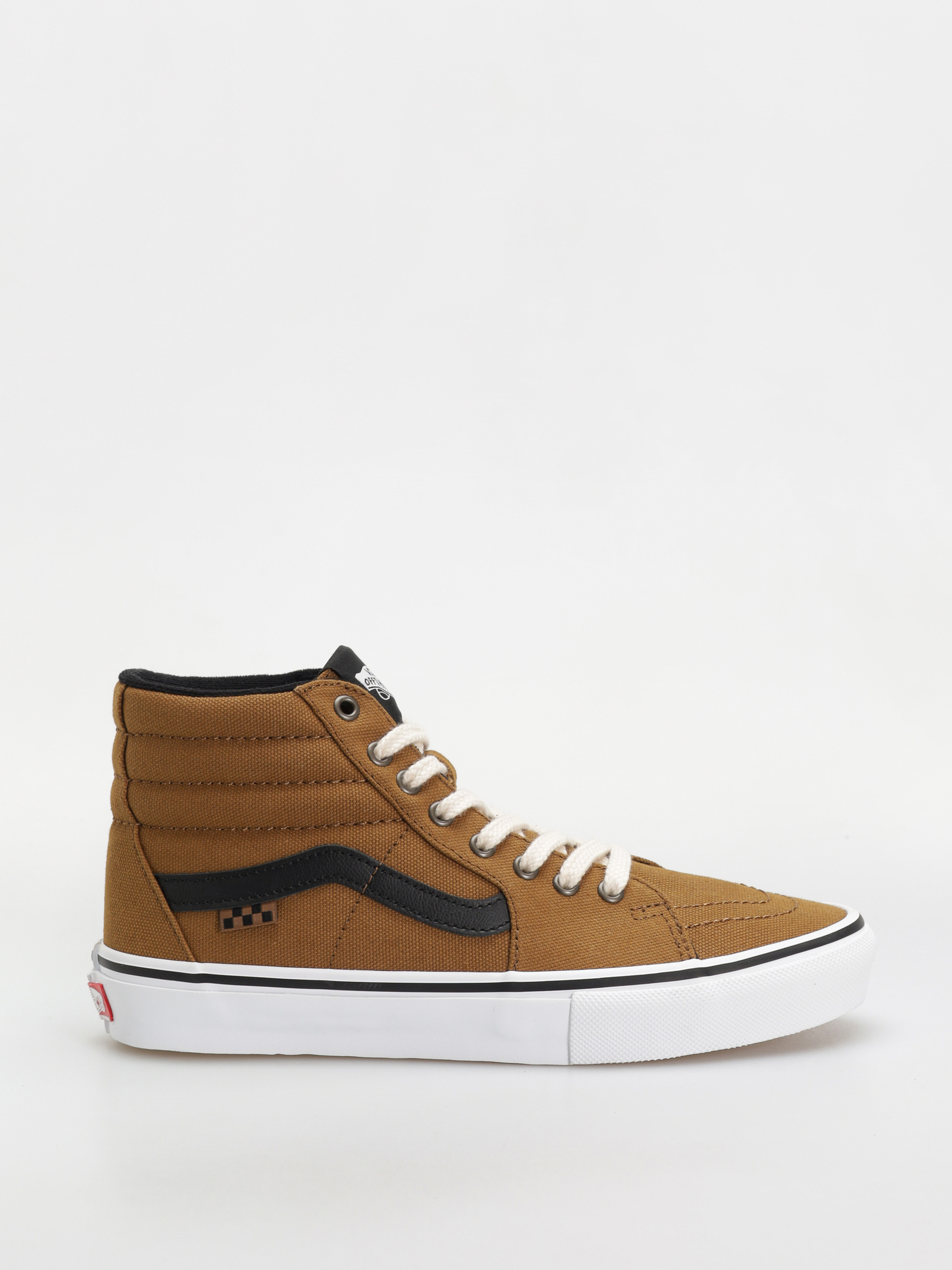 Buty Vans Skate Sk8 Hi (duck canvas golden brown)