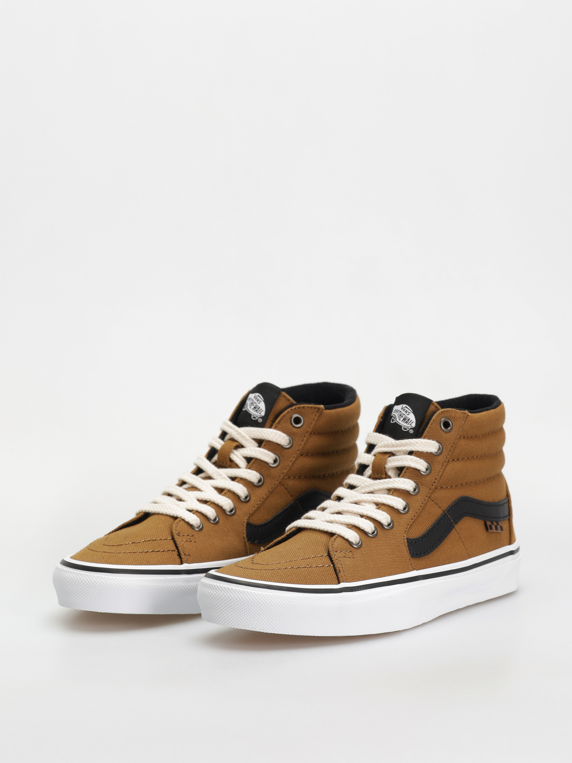 Buty Vans Skate Sk8 Hi (duck canvas golden brown)