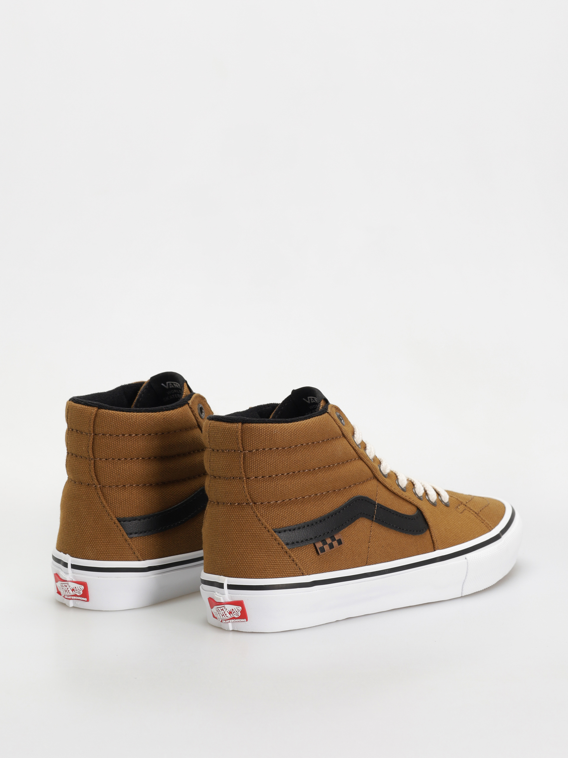 Buty Vans Skate Sk8 Hi (duck canvas golden brown)