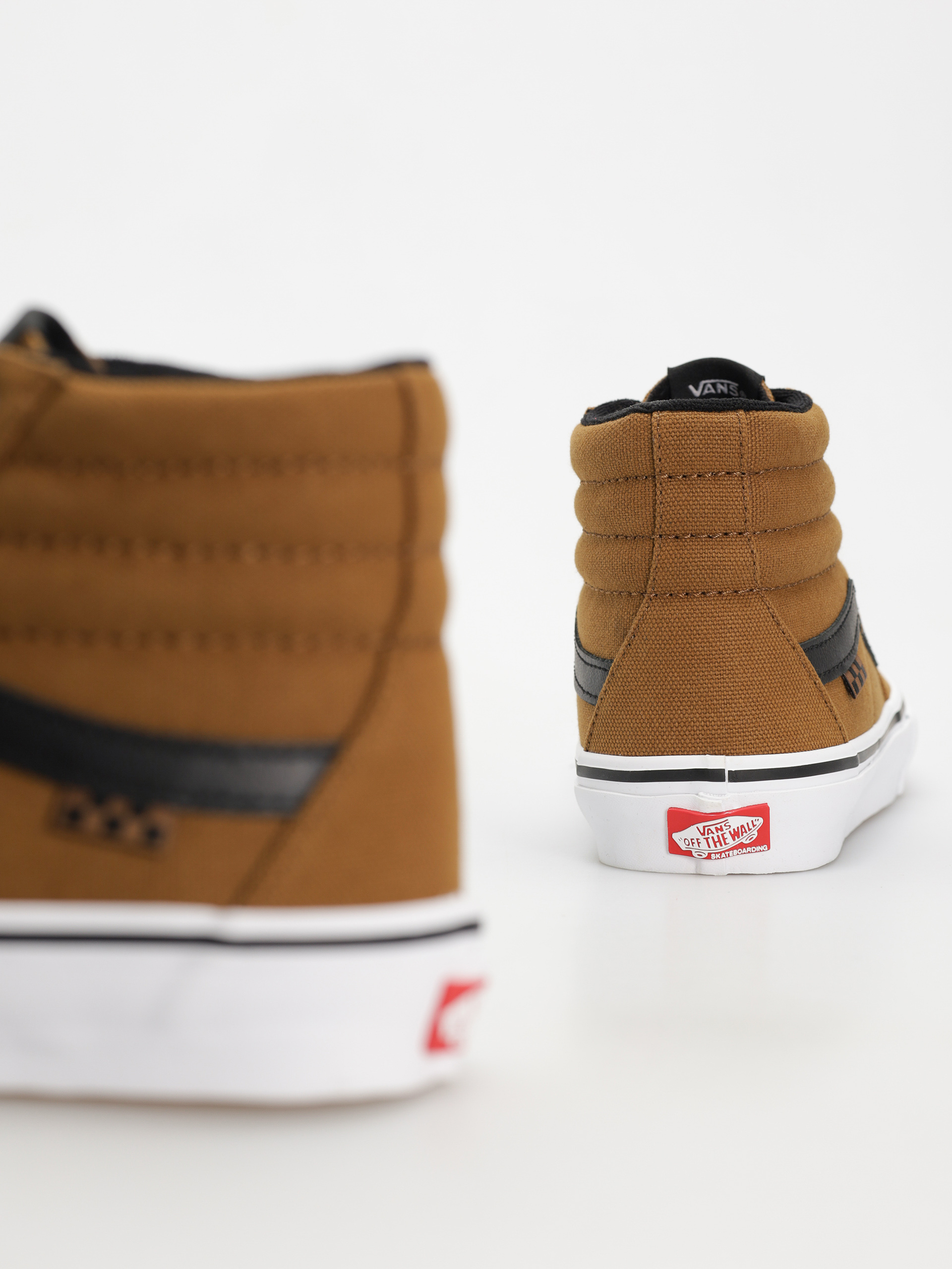 Buty Vans Skate Sk8 Hi (duck canvas golden brown)