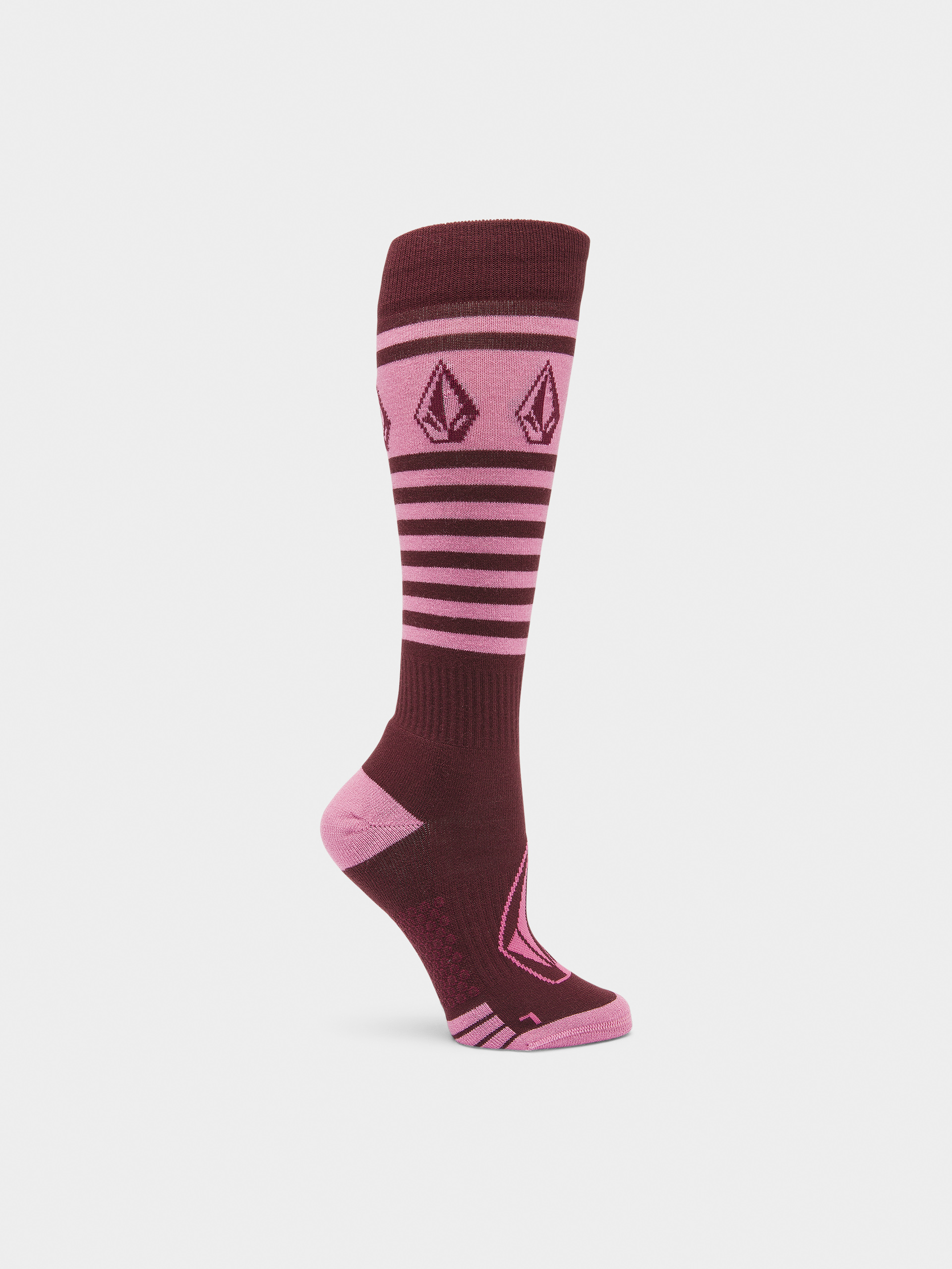 Skarpety Volcom Striker Wool Blend Otc Wmn (burgundy)