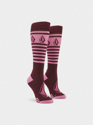 Skarpety Volcom Striker Wool Blend Otc Wmn (burgundy)