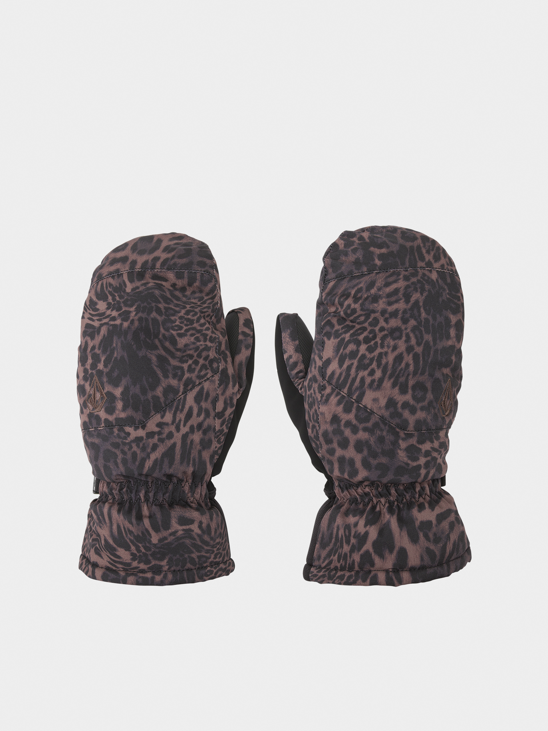 Ru0119kawice Volcom Upland Mitt Wmn (leopard)