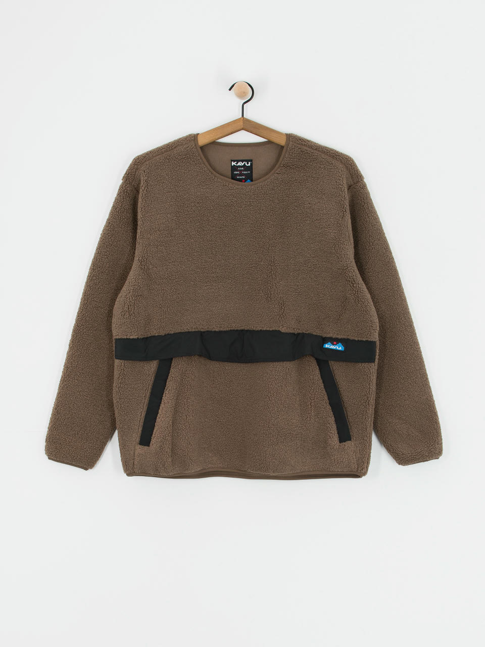 Męski Polar Kavu Port Pullover (walnut)