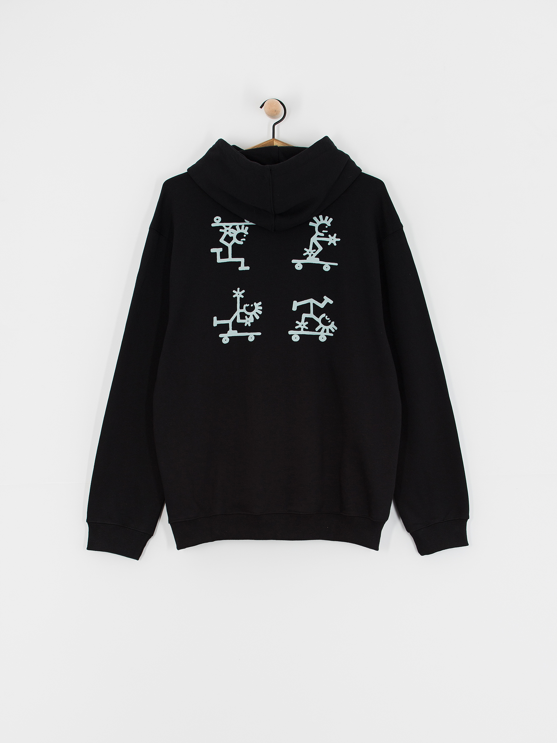 Bluza z kapturem Vans Nimi Sk8 Loose HD (black)