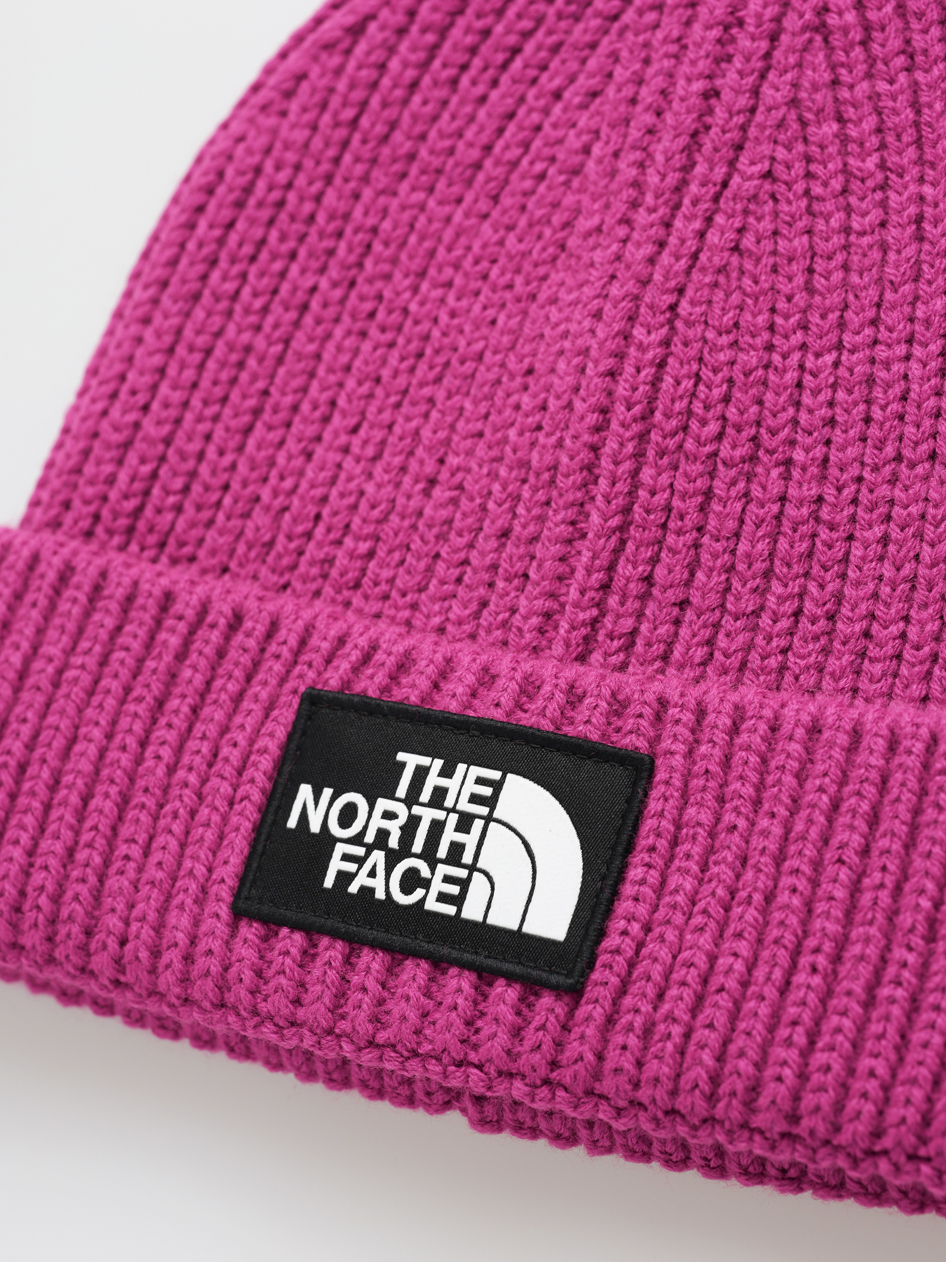 Czapka zimowa The North Face Tnf Logo Box (deep mulberry)