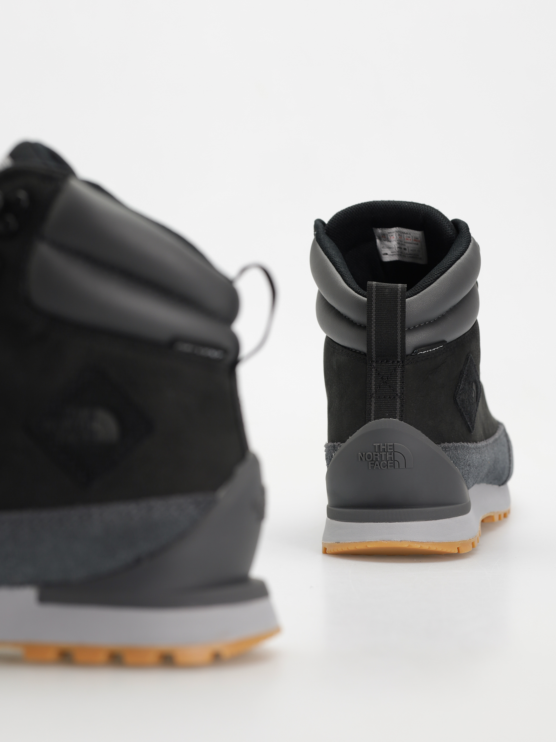 Buty The North Face Back To Berkeley Iv Leather Wp (tnf black/asphalt grey)