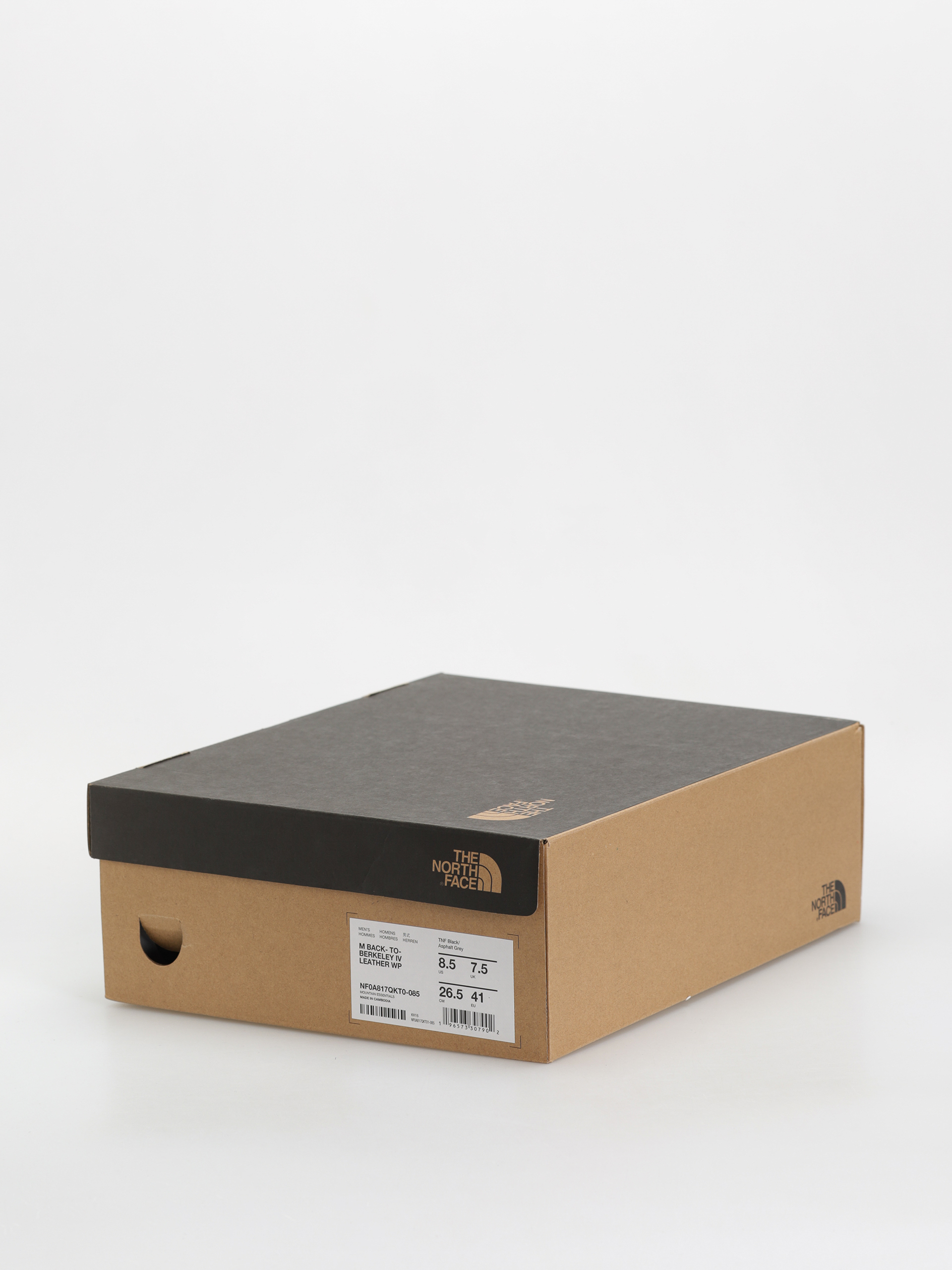 Buty The North Face Back To Berkeley Iv Leather Wp (tnf black/asphalt grey)