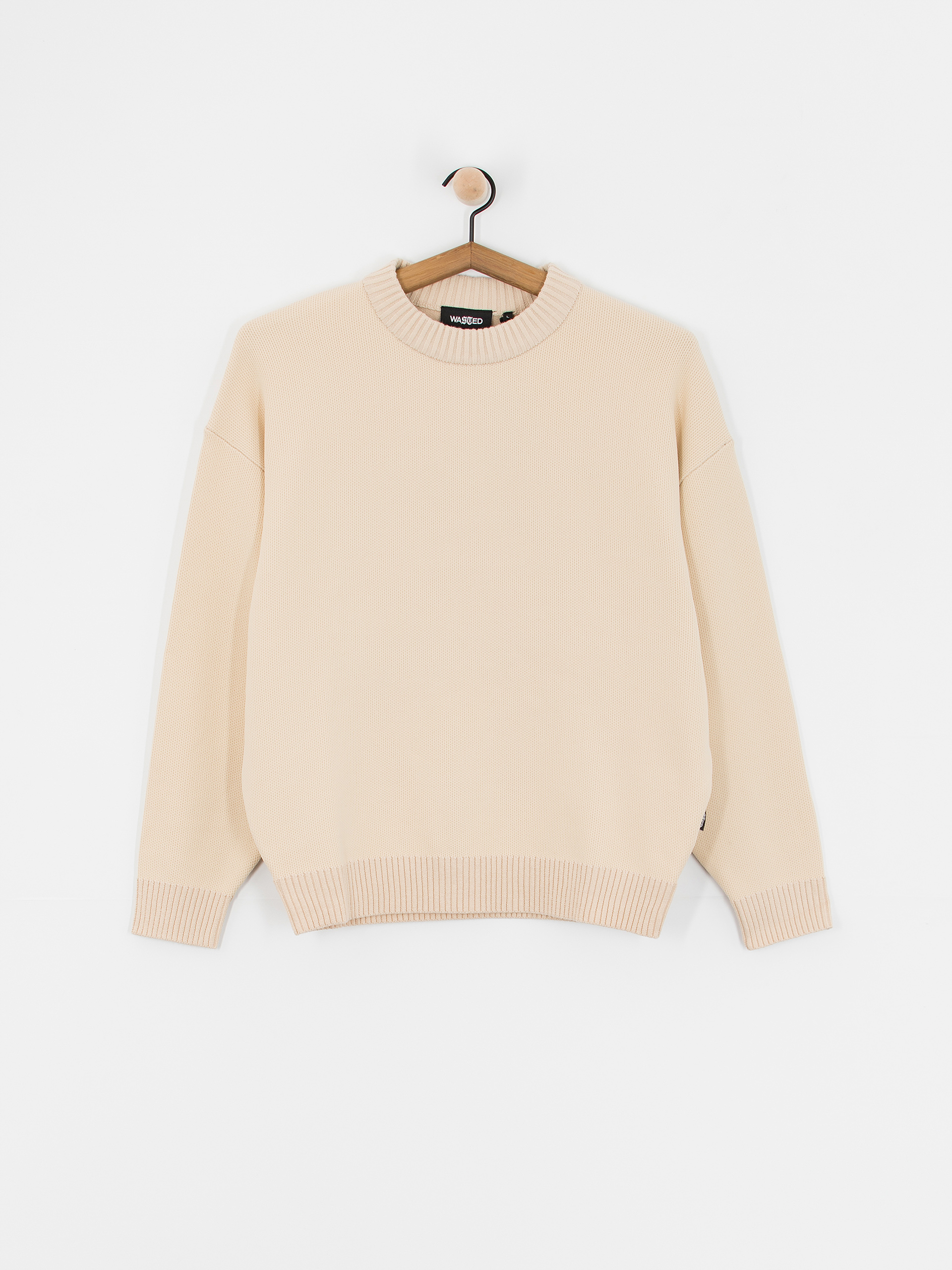Sweter Wasted Paris Kingdom Curve (sand)
