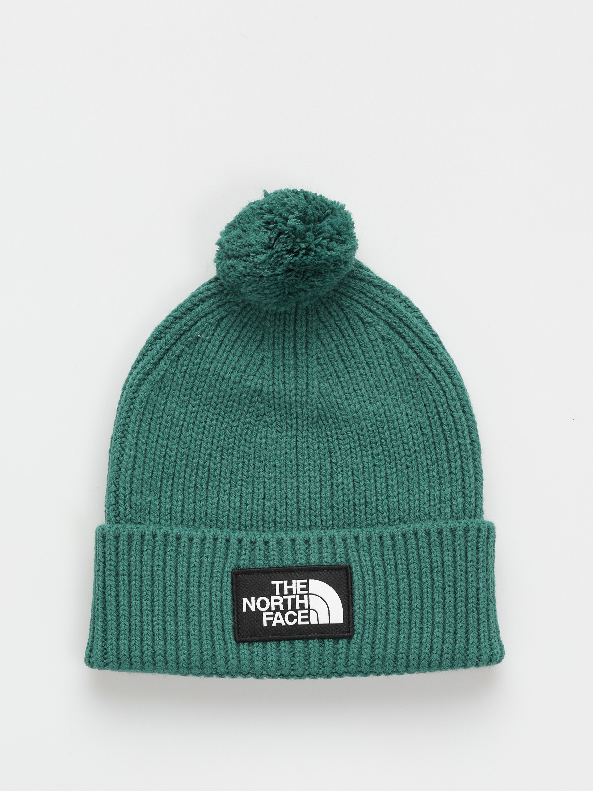 Czapka zimowa The North Face Tnf Logo Box Pom (evergreen)