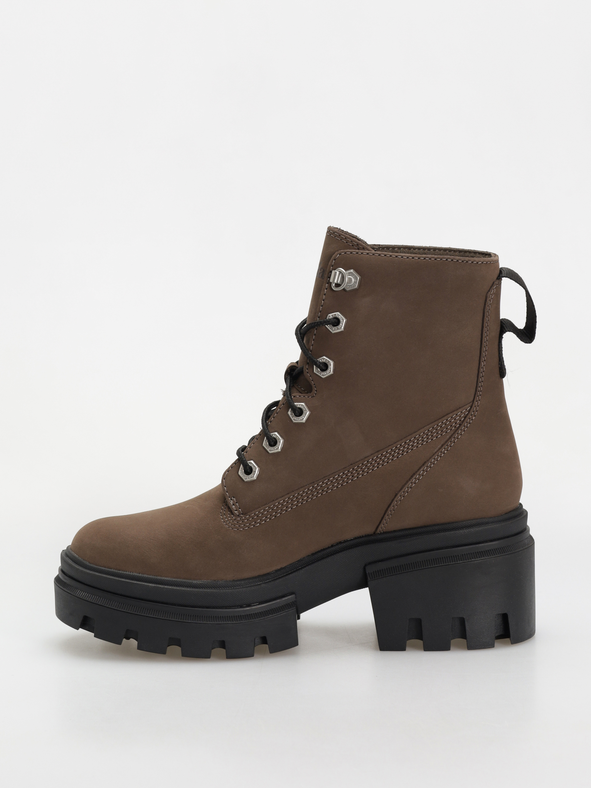 Buty zimowe Timberland Everleigh Mid Lace Up Wmn (medium brown nubuck)