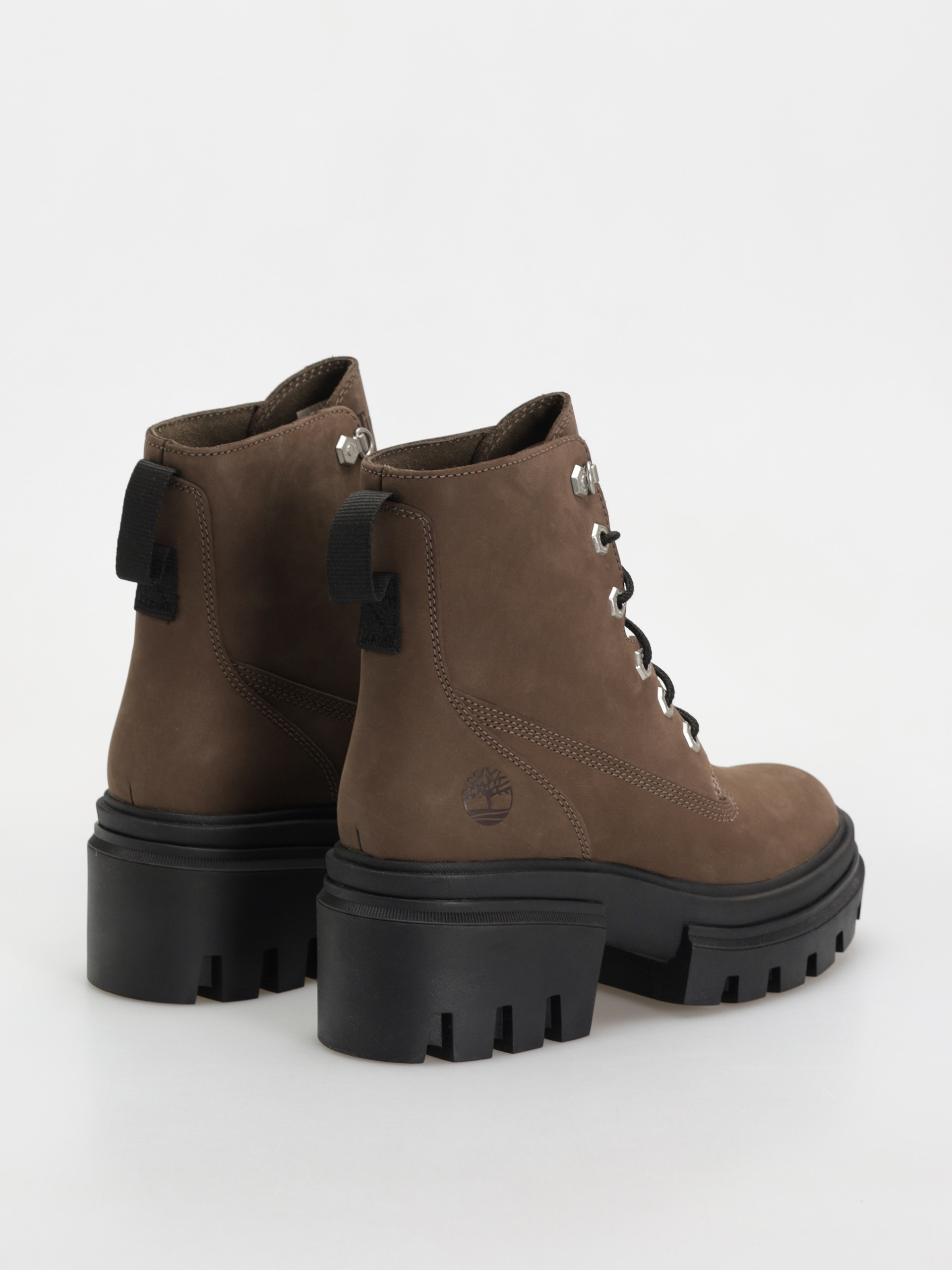 Buty zimowe Timberland Everleigh Mid Lace Up Wmn (medium brown nubuck)