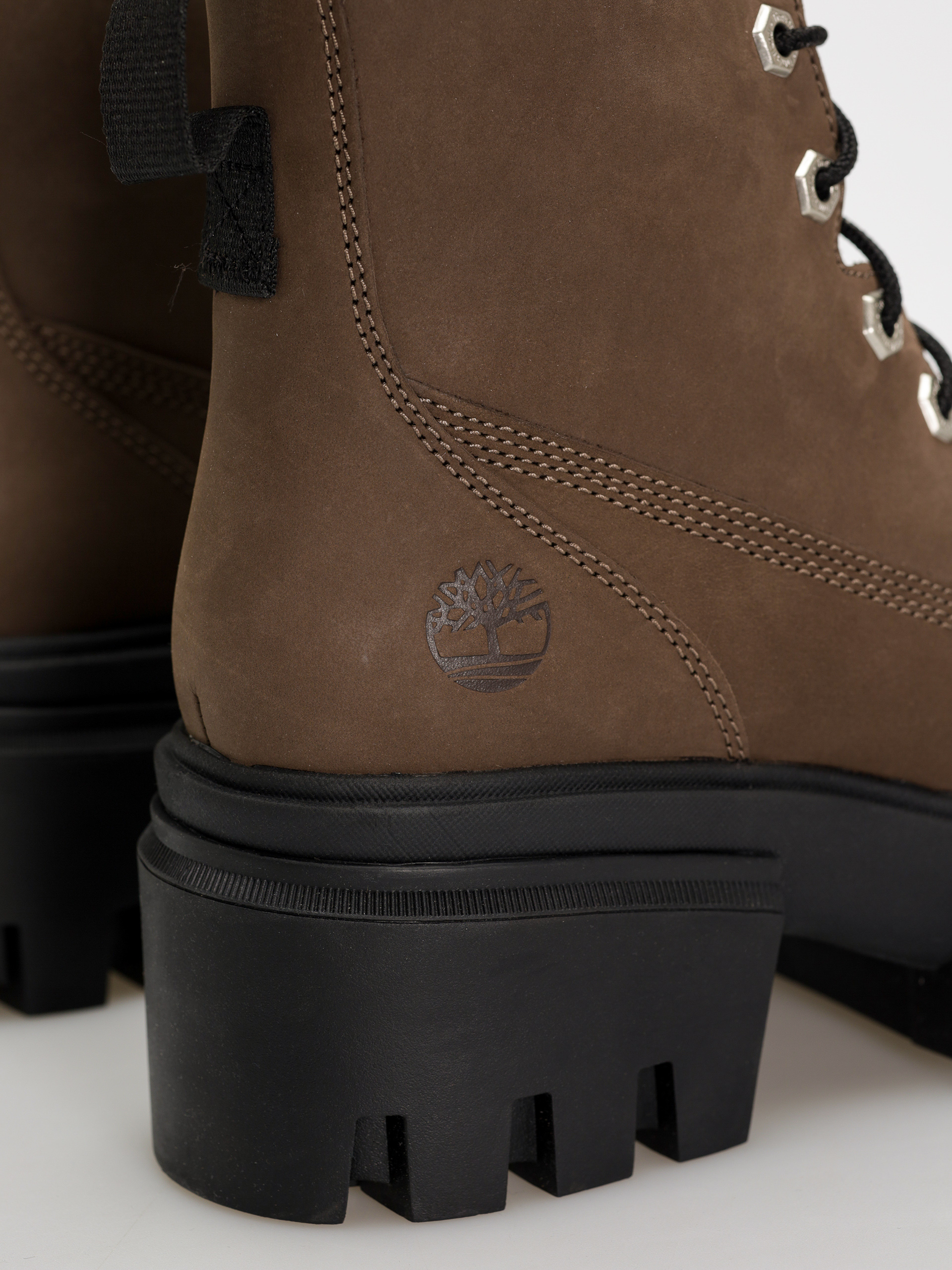 Buty zimowe Timberland Everleigh Mid Lace Up Wmn (medium brown nubuck)