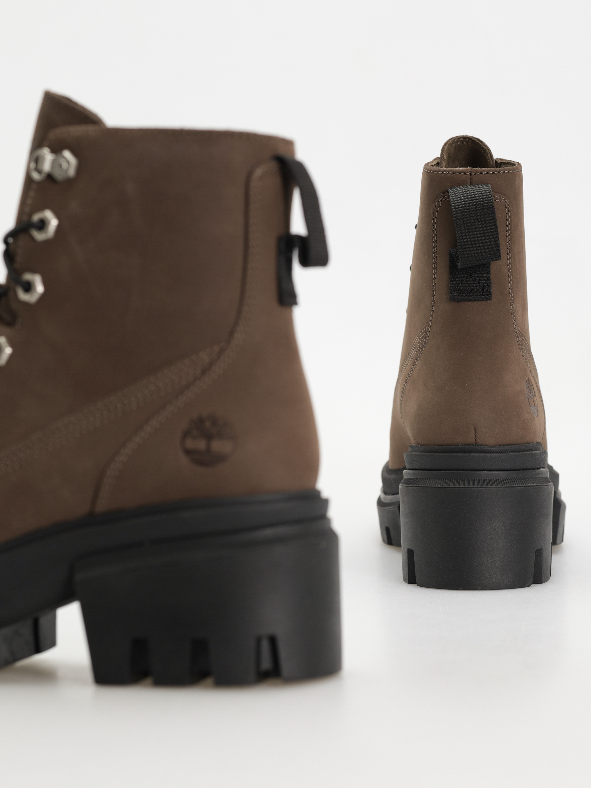 Buty zimowe Timberland Everleigh Mid Lace Up Wmn (medium brown nubuck)