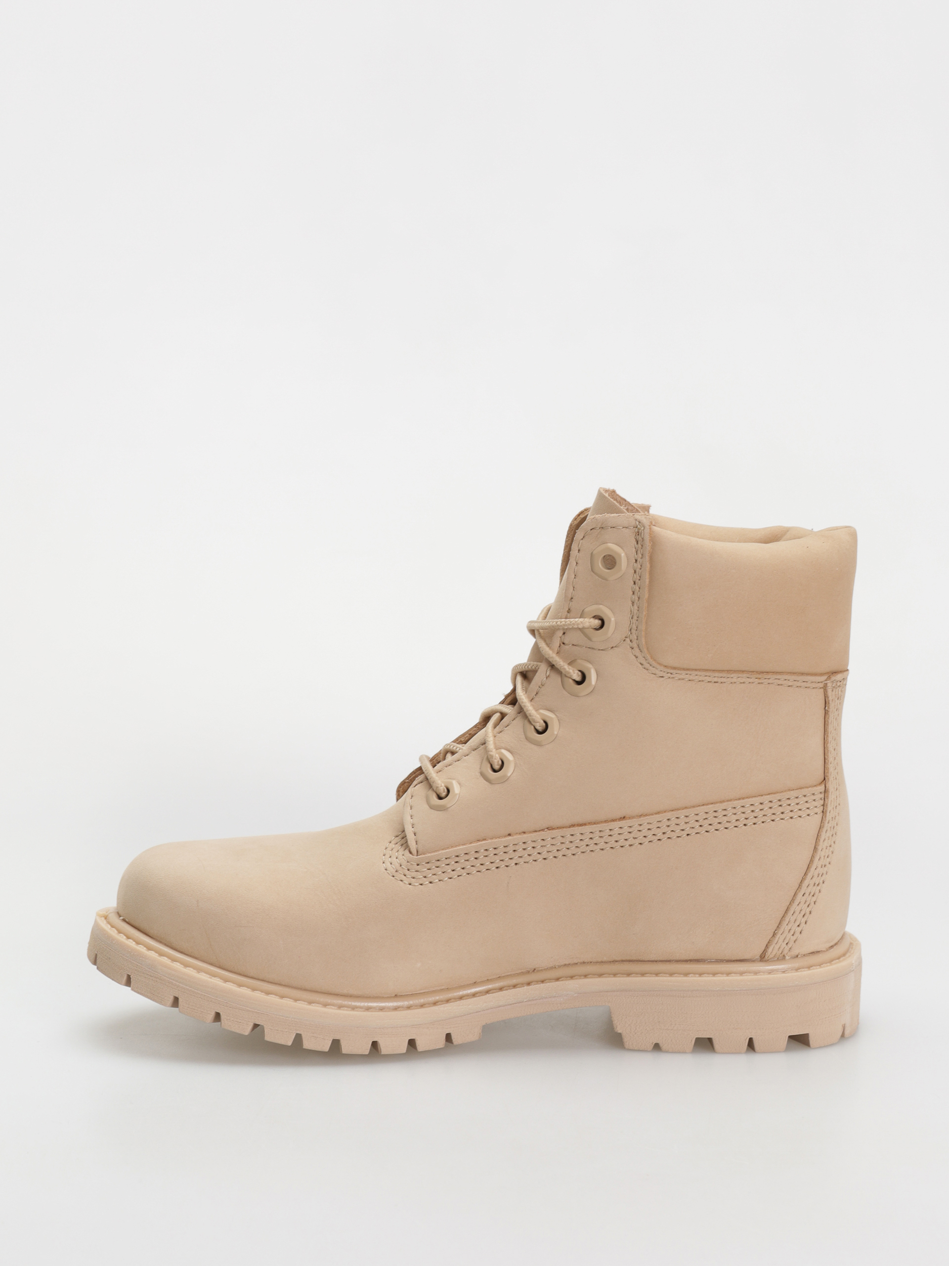 Buty zimowe Timberland Premium 6 Inch Lace Up Waterproof Wmn (light beige nubuck)