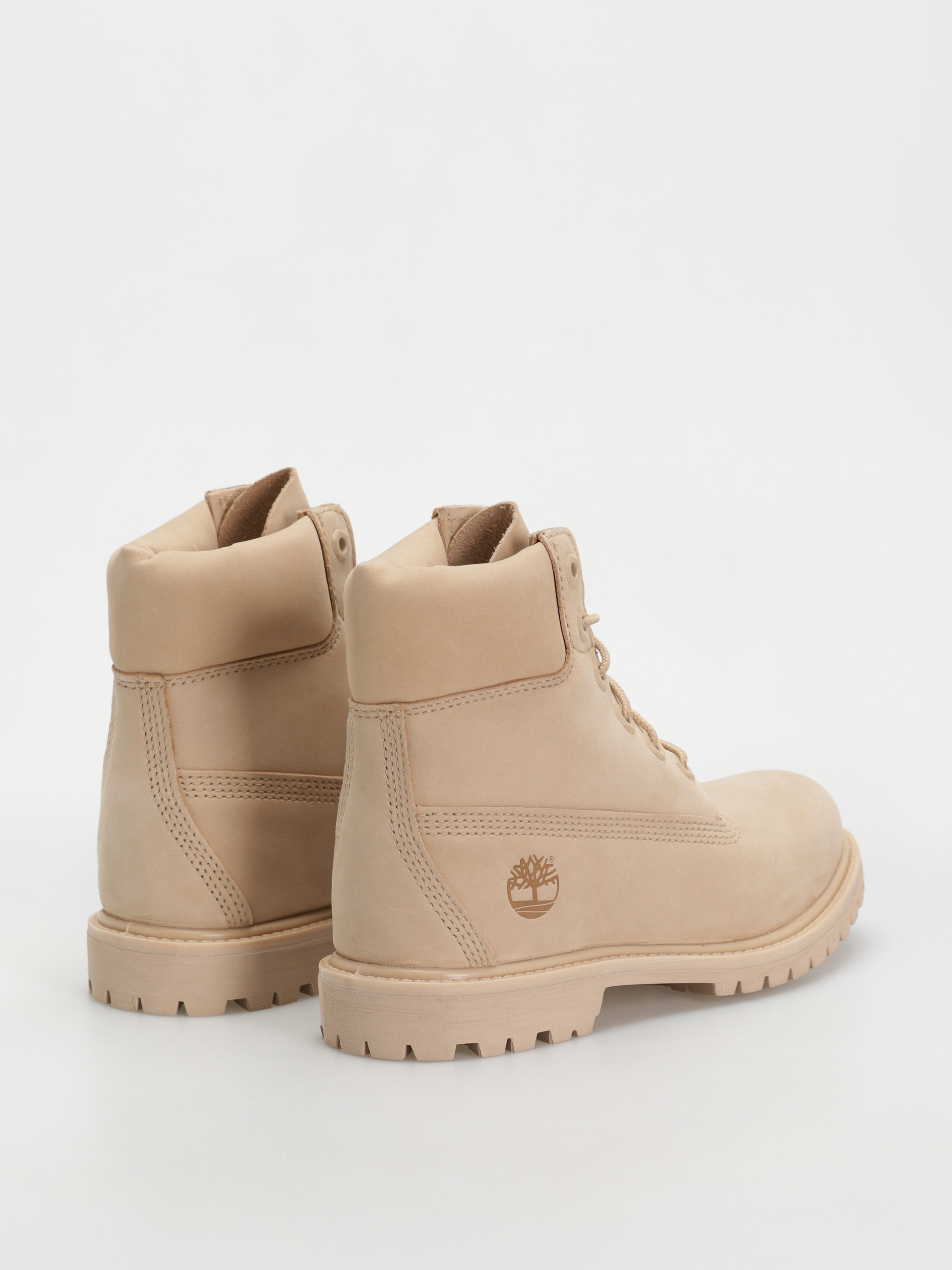 Buty zimowe Timberland Premium 6 Inch Lace Up Waterproof Wmn (light beige nubuck)