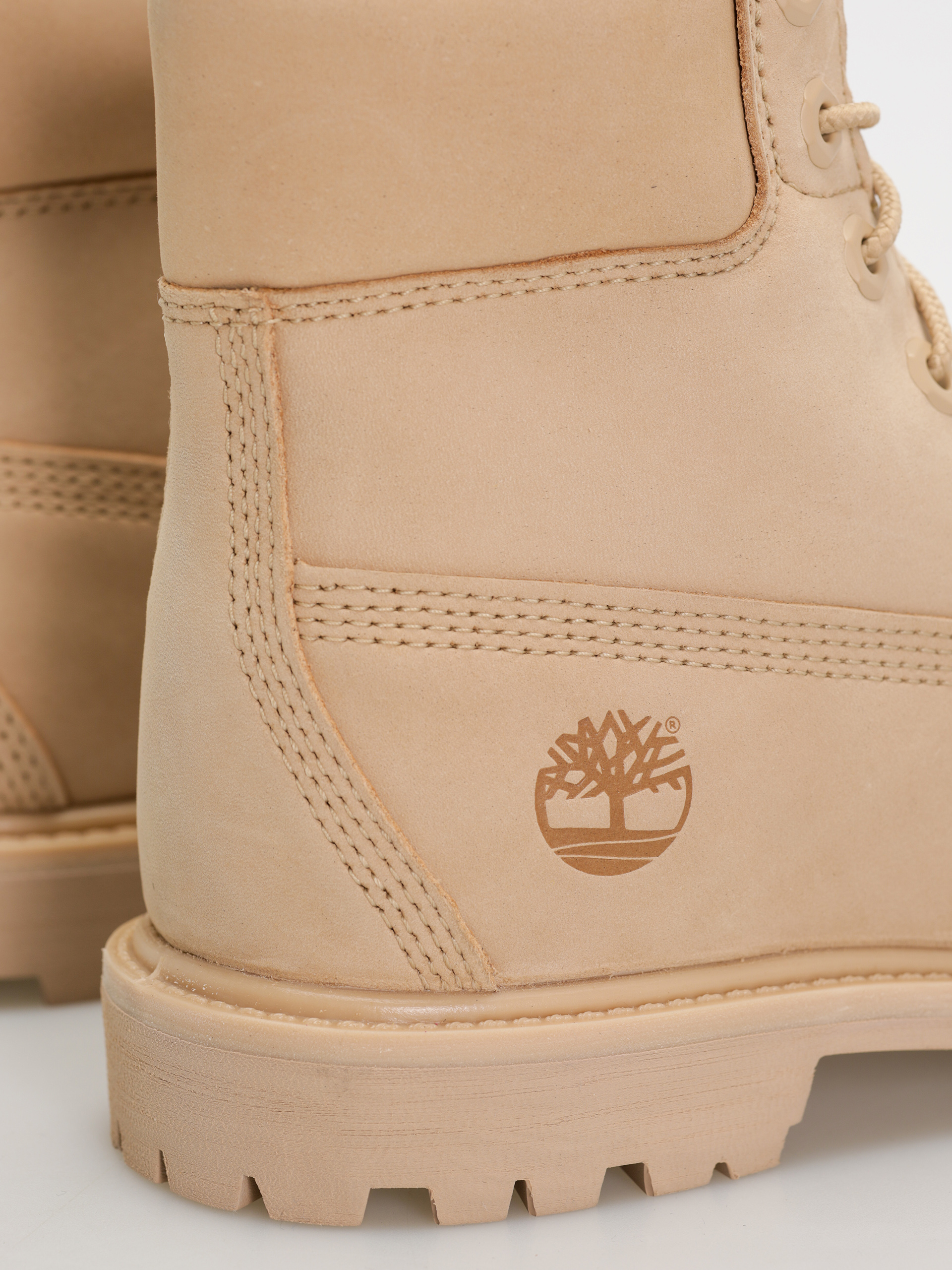 Buty zimowe Timberland Premium 6 Inch Lace Up Waterproof Wmn (light beige nubuck)