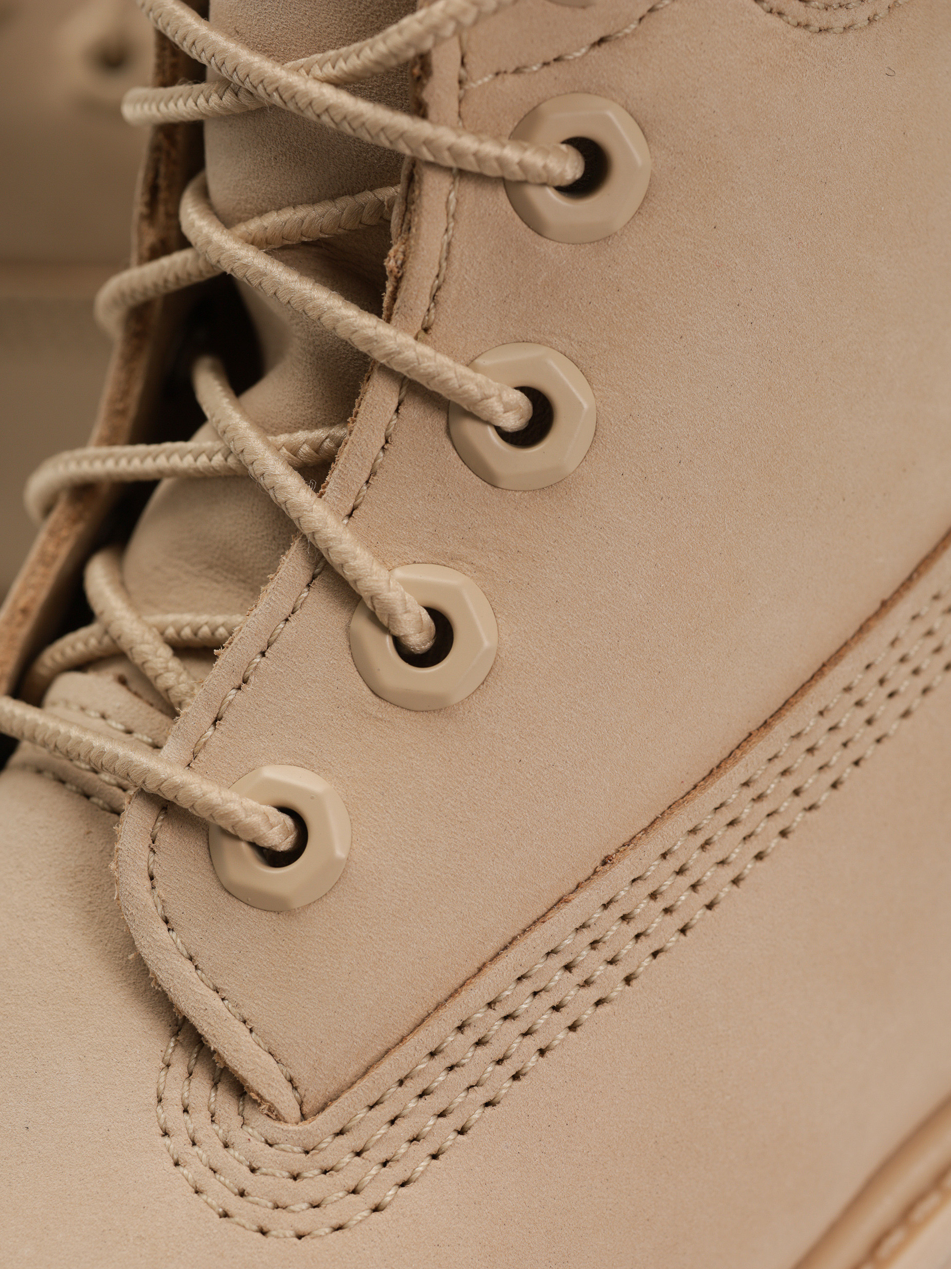 Buty zimowe Timberland Premium 6 Inch Lace Up Waterproof Wmn (light beige nubuck)