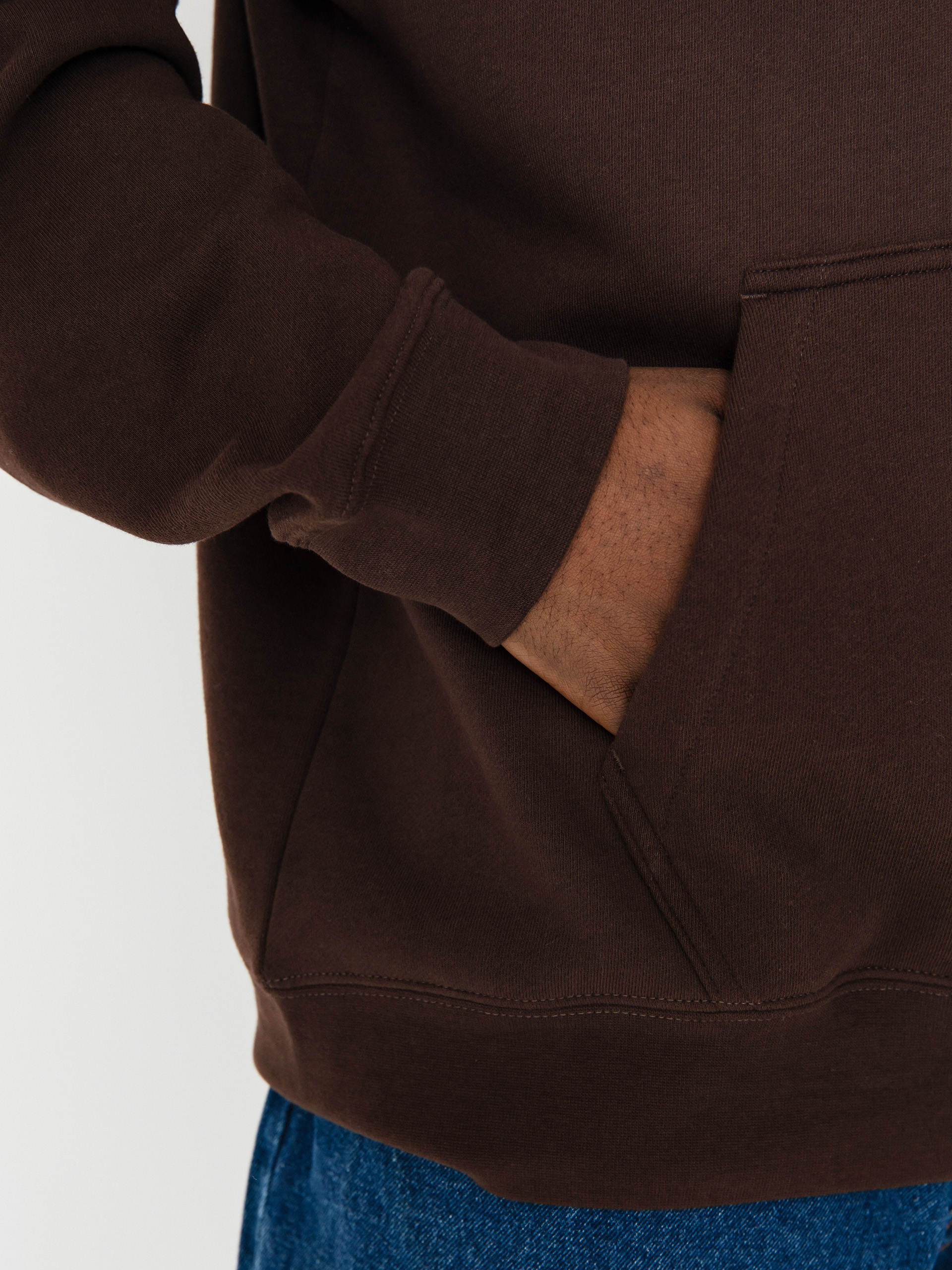 Bluza z kapturem Fox The World HD (chocolate)