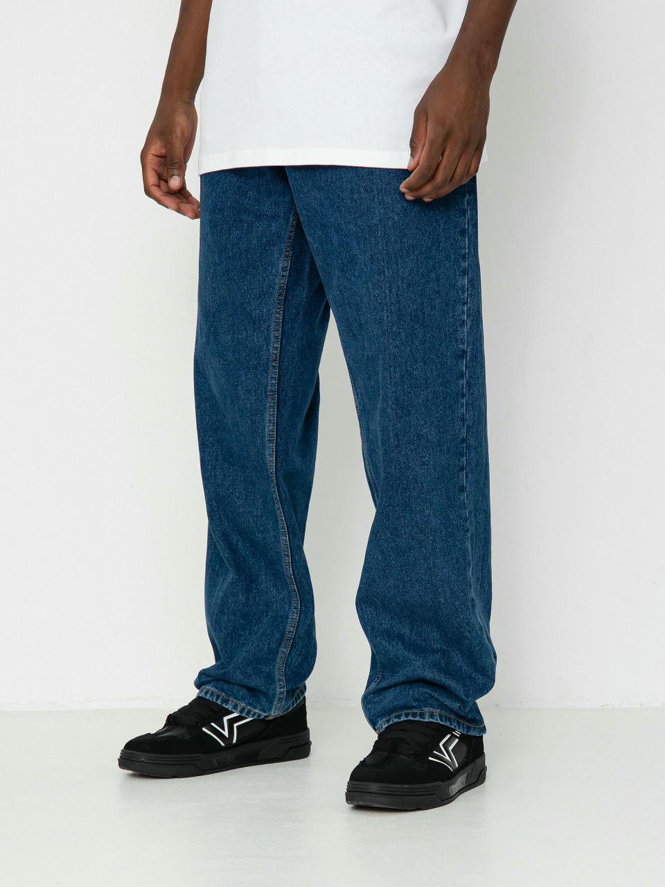 Spodnie OBEY Hardwork Denim (stonewash indigo)