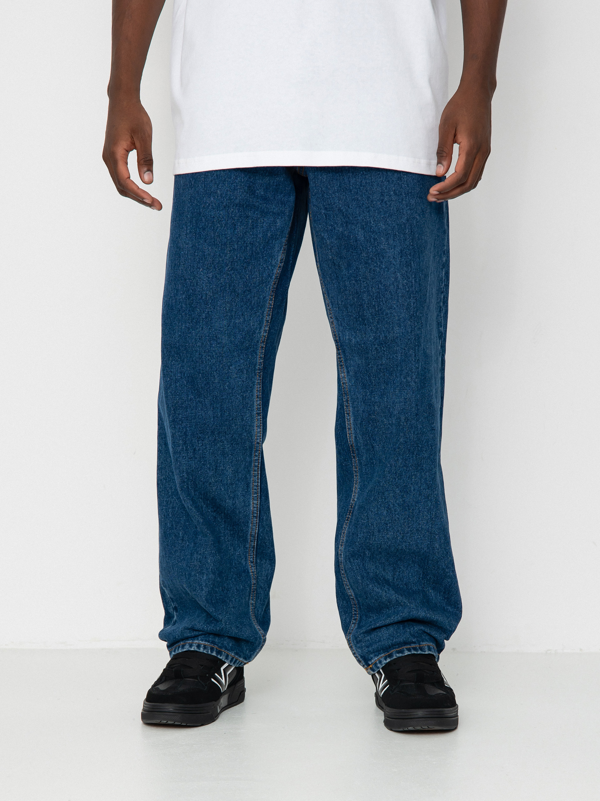 Spodnie OBEY Hardwork Denim (stonewash indigo)