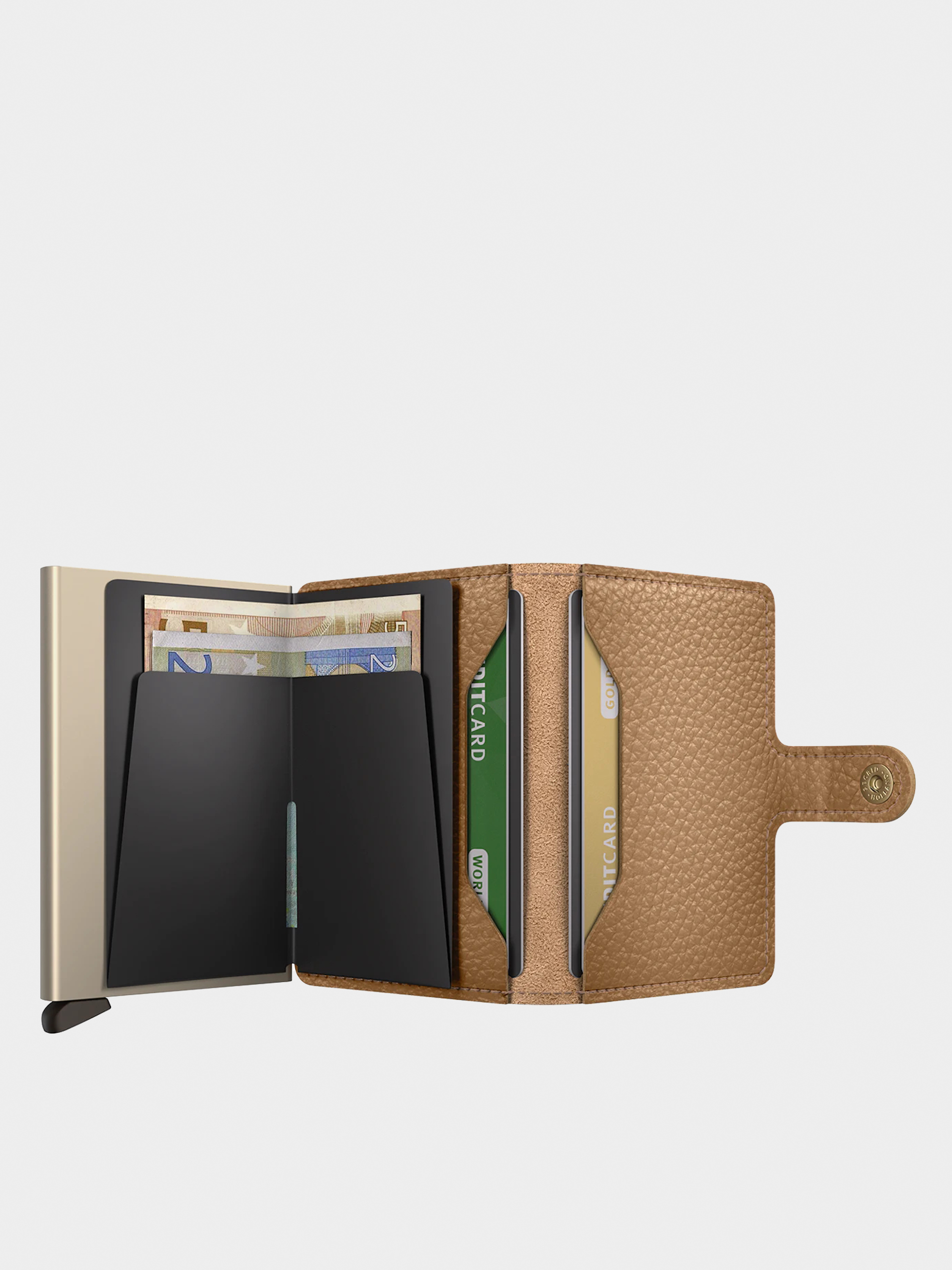 Portfel Secrid Miniwallet (pebble cappuccino)