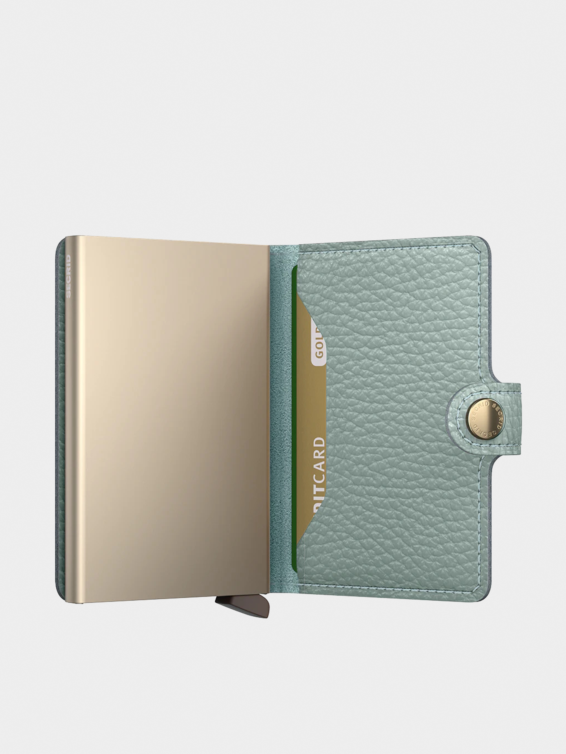 Portfel Secrid Miniwallet (pebble sea green)