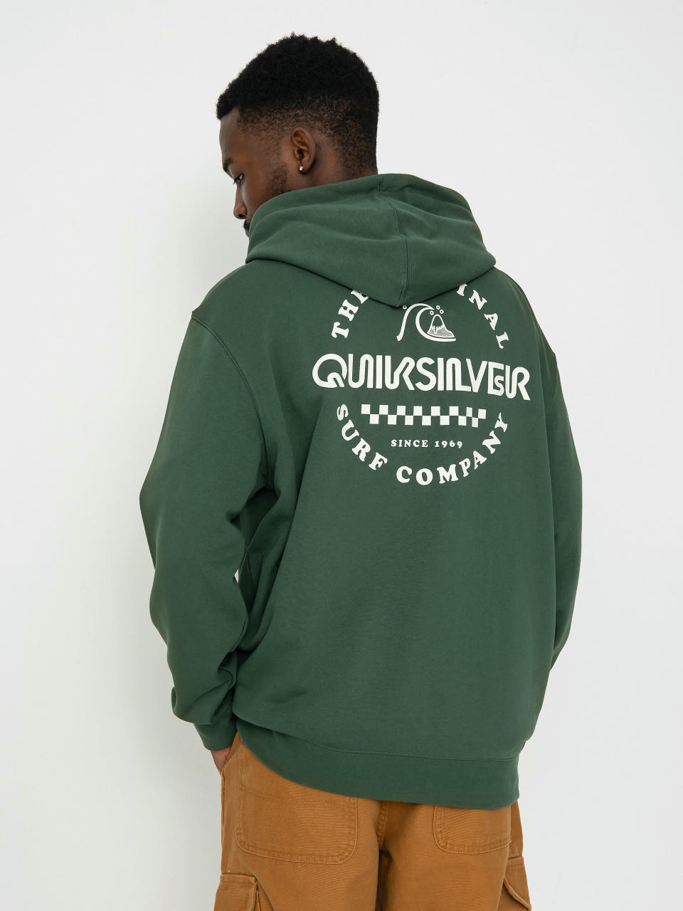 Bluza z kapturem Quiksilver Graphic ZHD (forest)