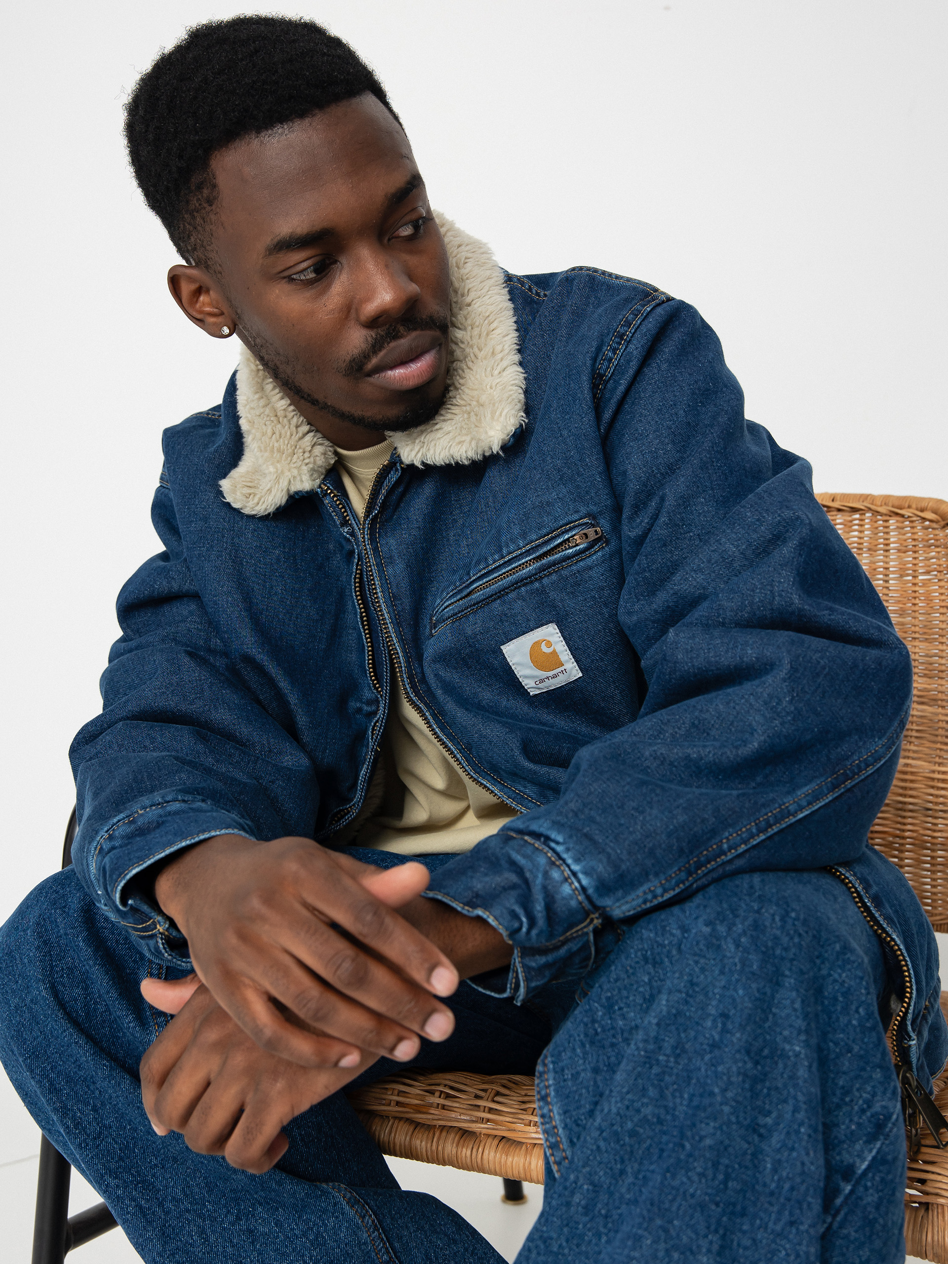 Kurtka Carhartt WIP Herald (blue/wall)