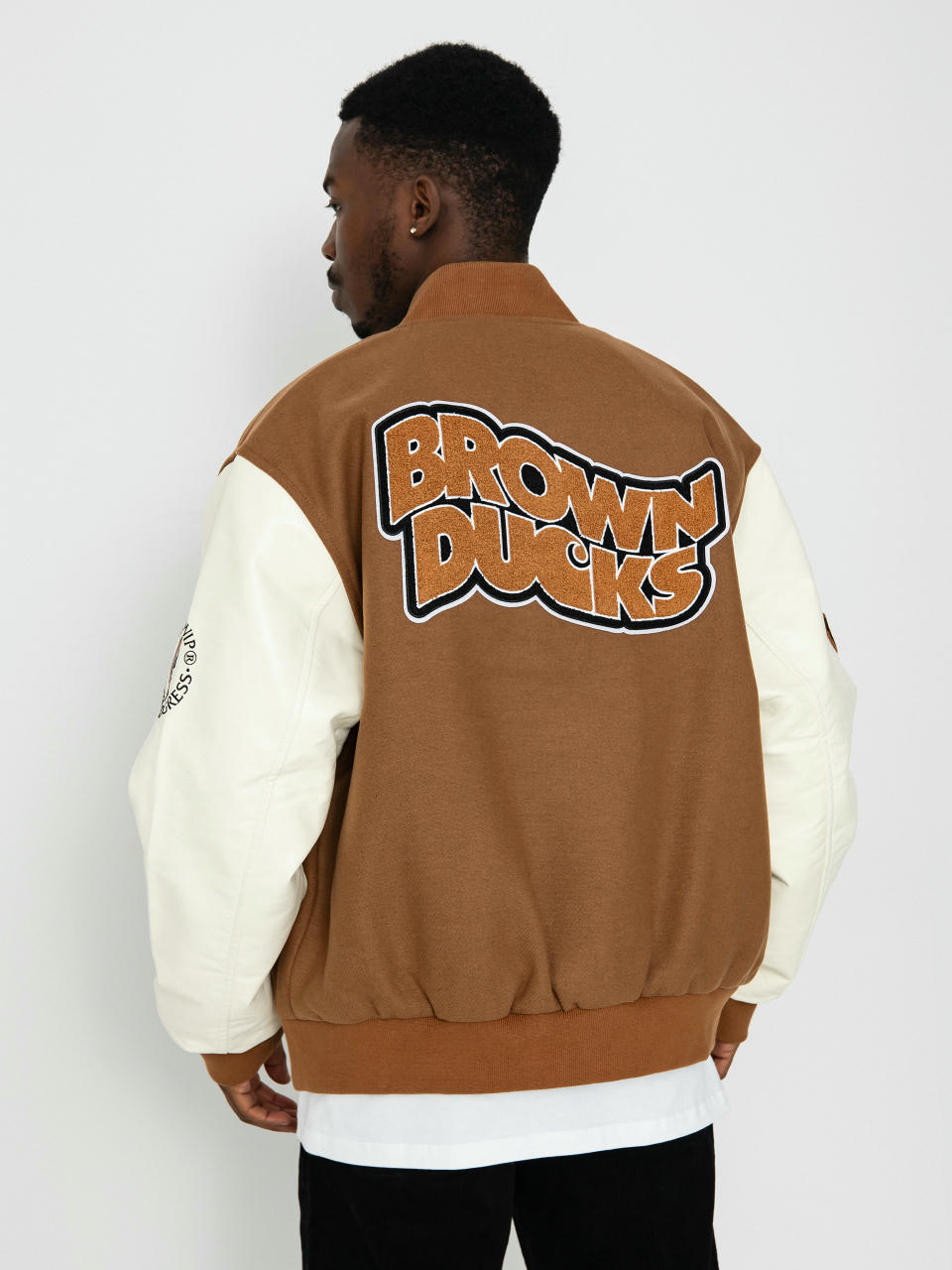 Kurtka Carhartt WIP Brown Ducks Bomber (hamilton brown/wax)