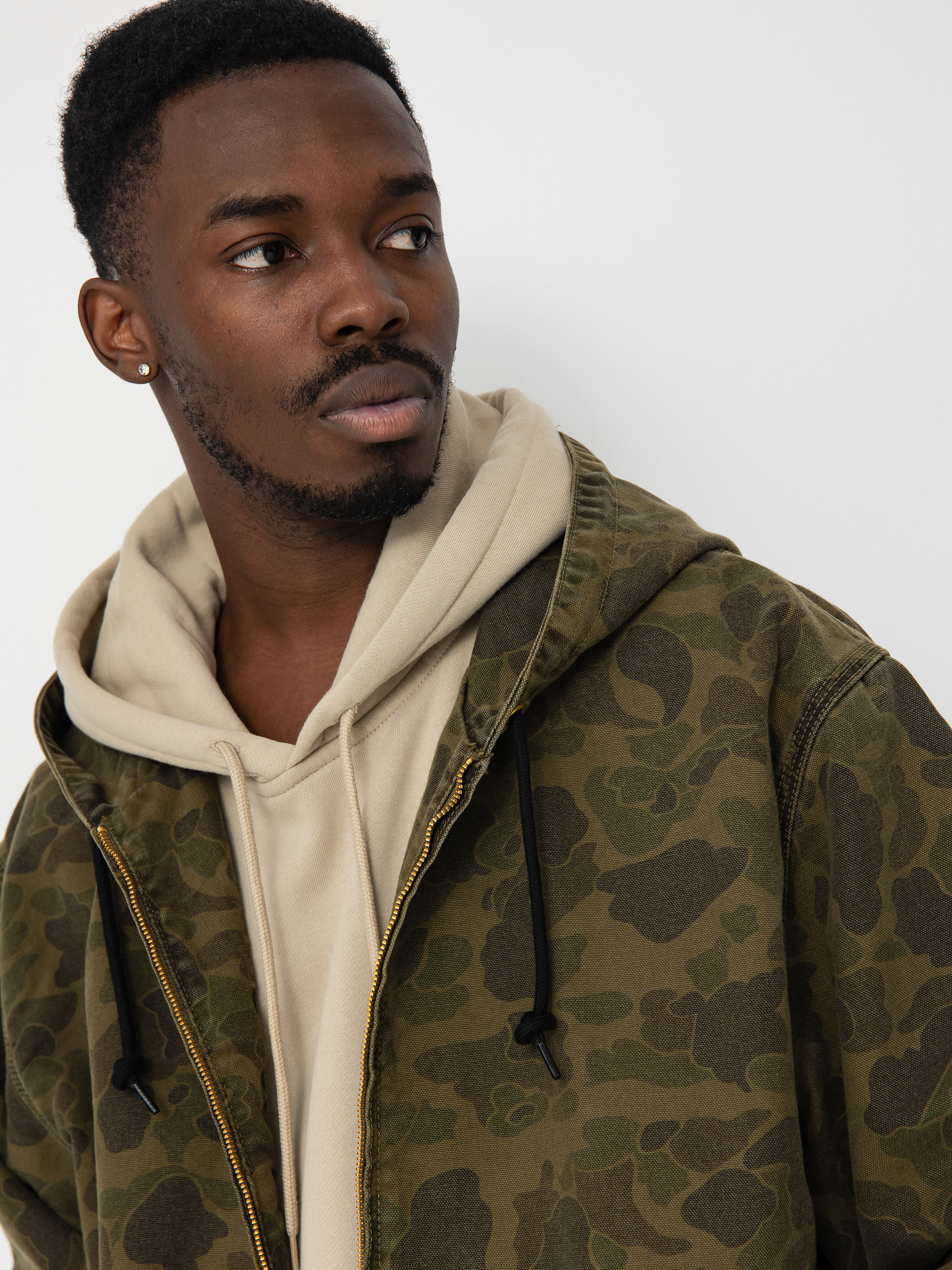 Kurtka Carhartt WIP Duck Active (camo duck/green/office green)