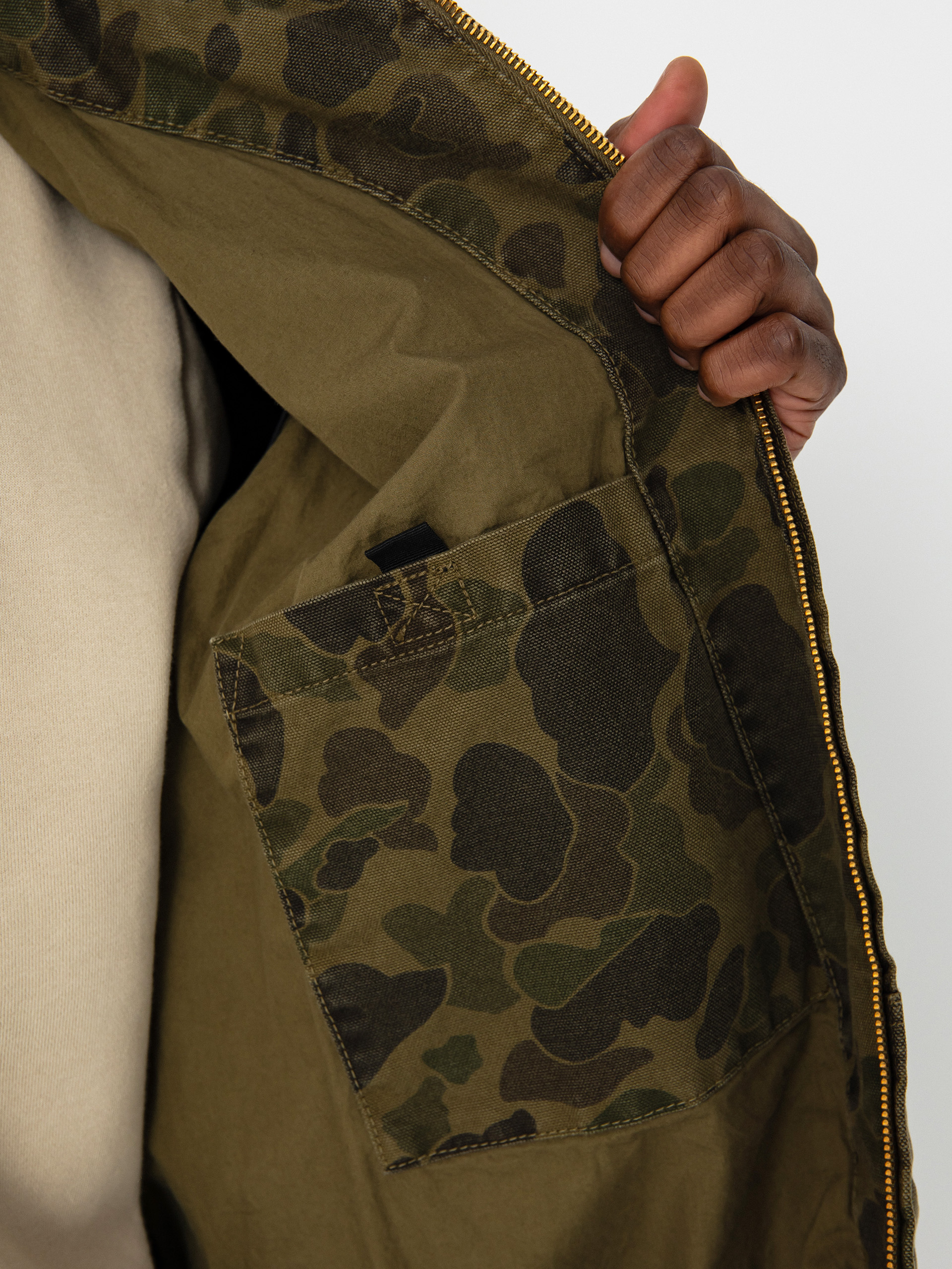 Kurtka Carhartt WIP Duck Active (camo duck/green/office green)