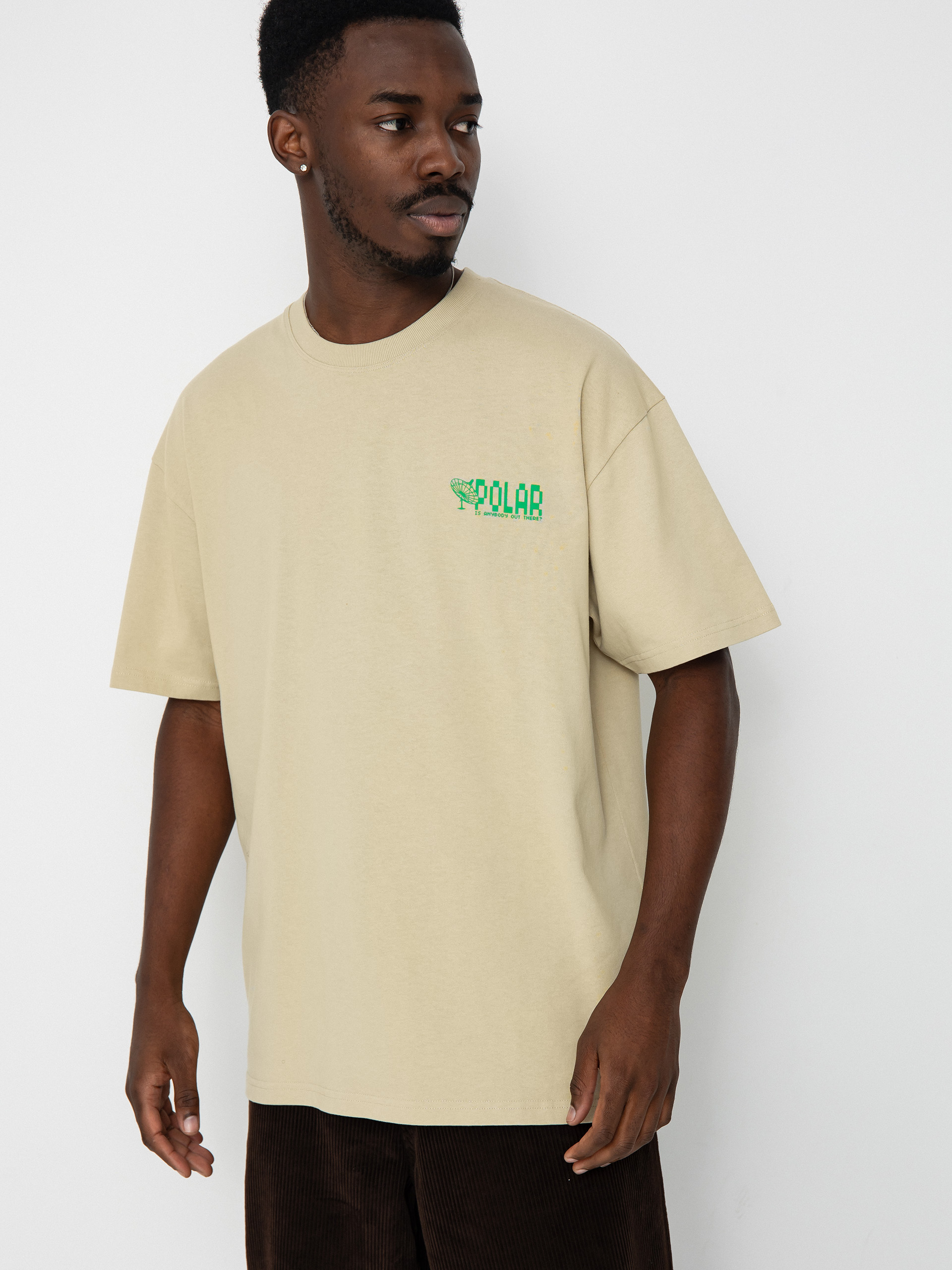 T-shirt Polar Skate Anyone Out There (sand)