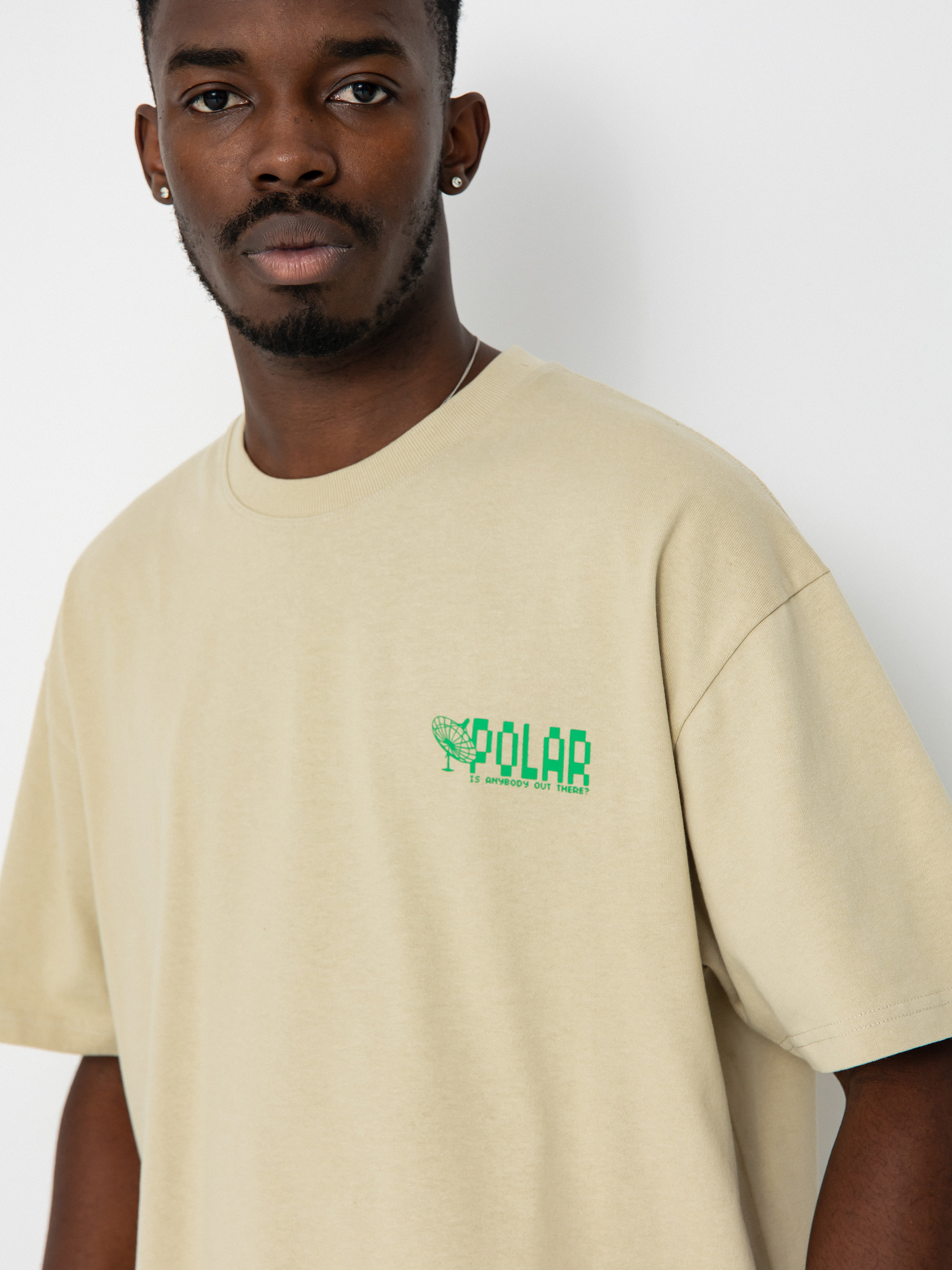 T-shirt Polar Skate Anyone Out There (sand)