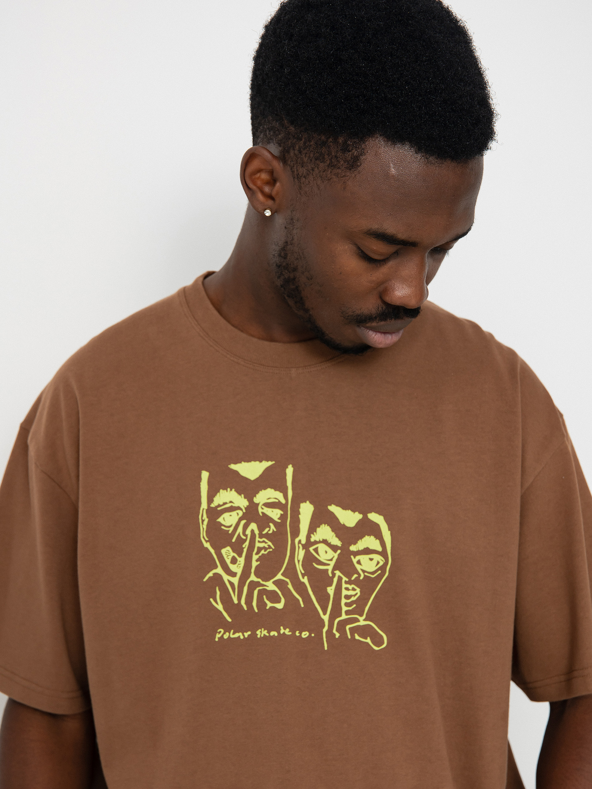 T-shirt Polar Skate Boogers (walnut)