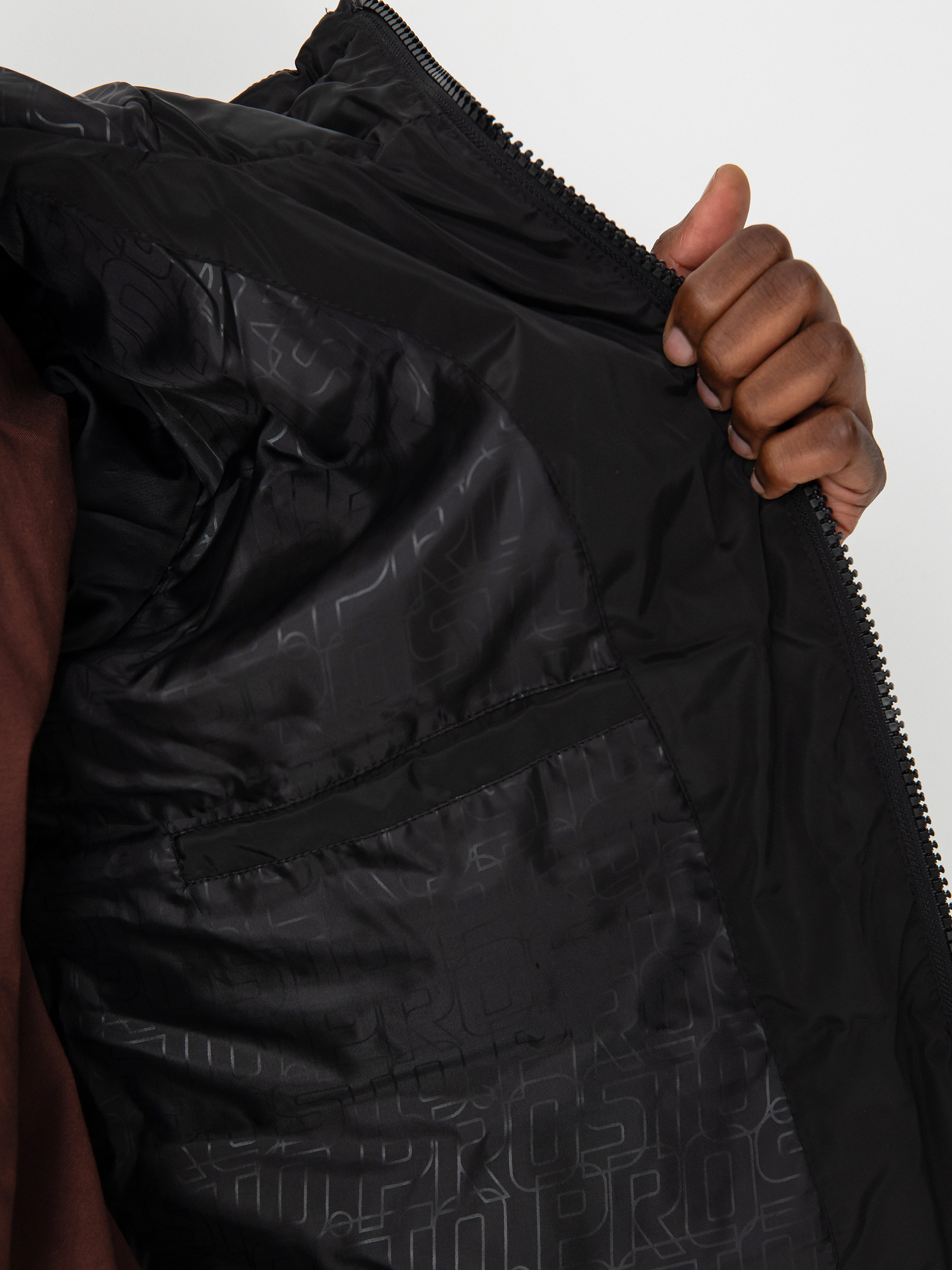 Kurtka Prosto Winter Adament (black)