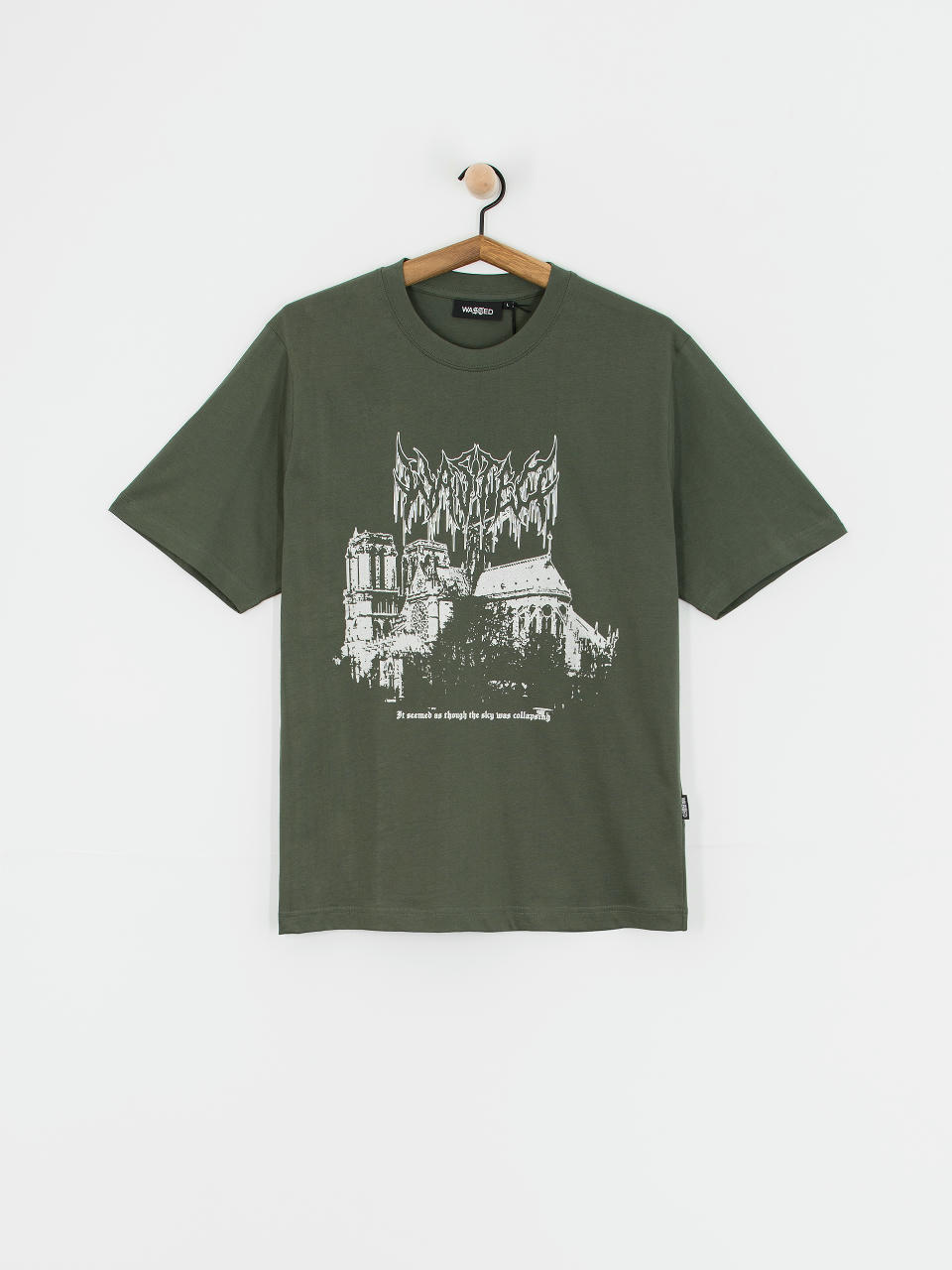 T-shirt Wasted Paris Vault (granite green)