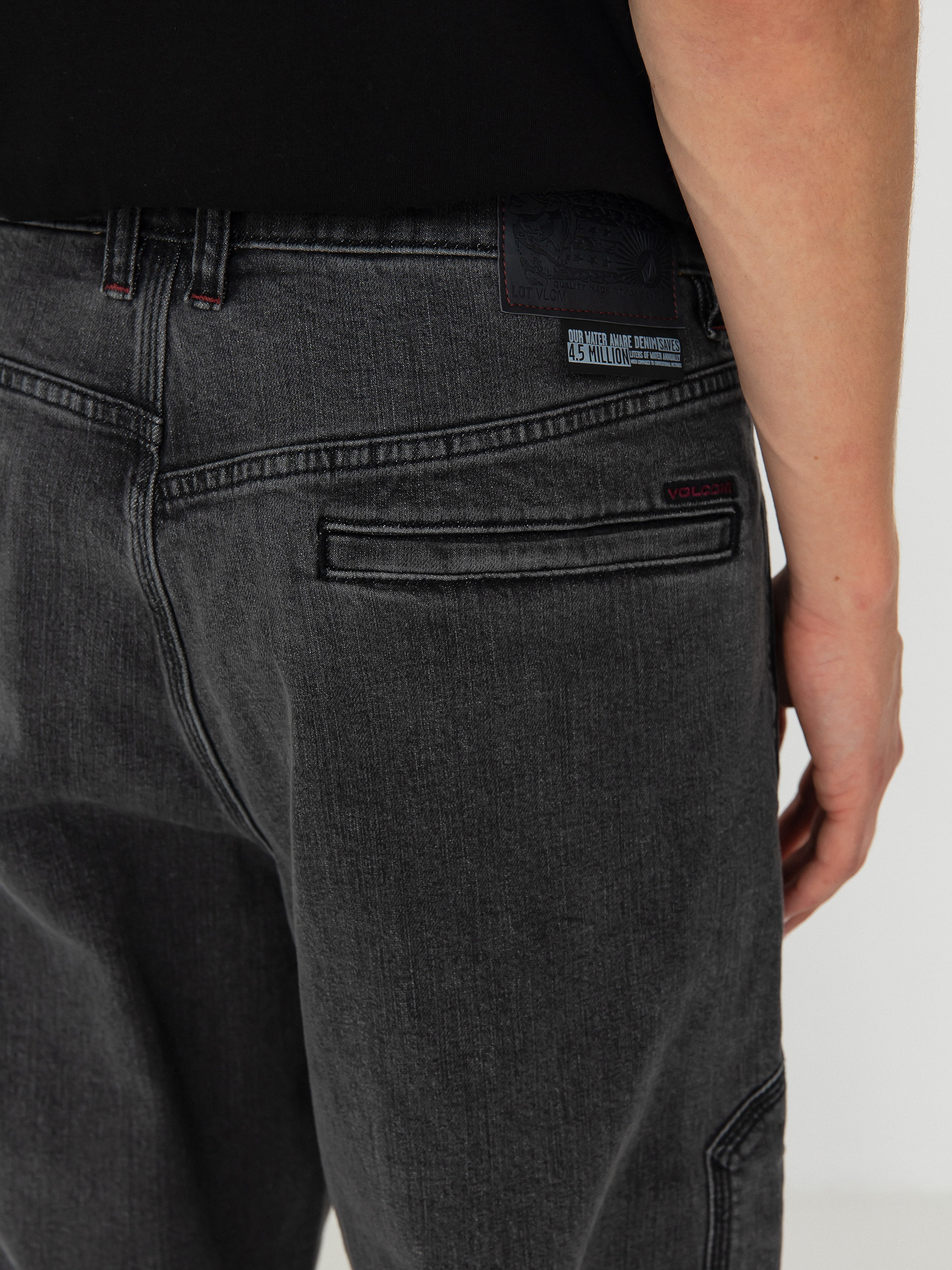 Spodnie Volcom Skate Vitals Remy S Denim (neutral grey)