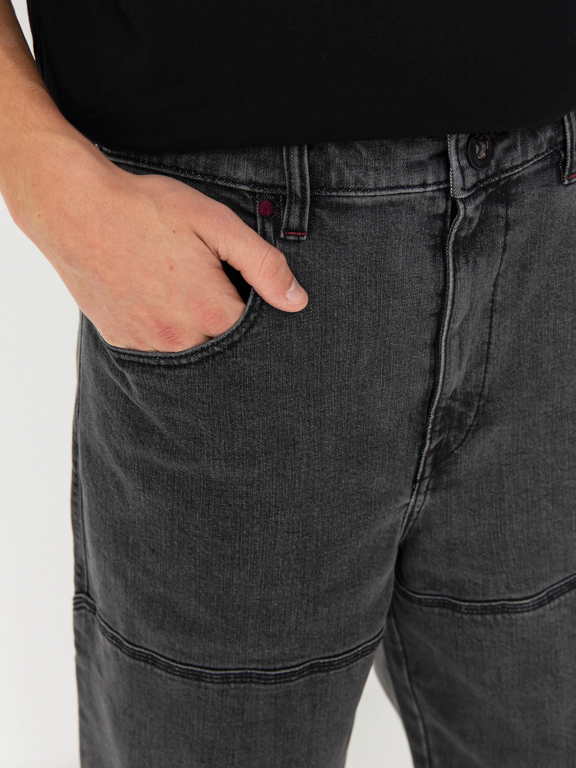 Spodnie Volcom Skate Vitals Remy S Denim (neutral grey)