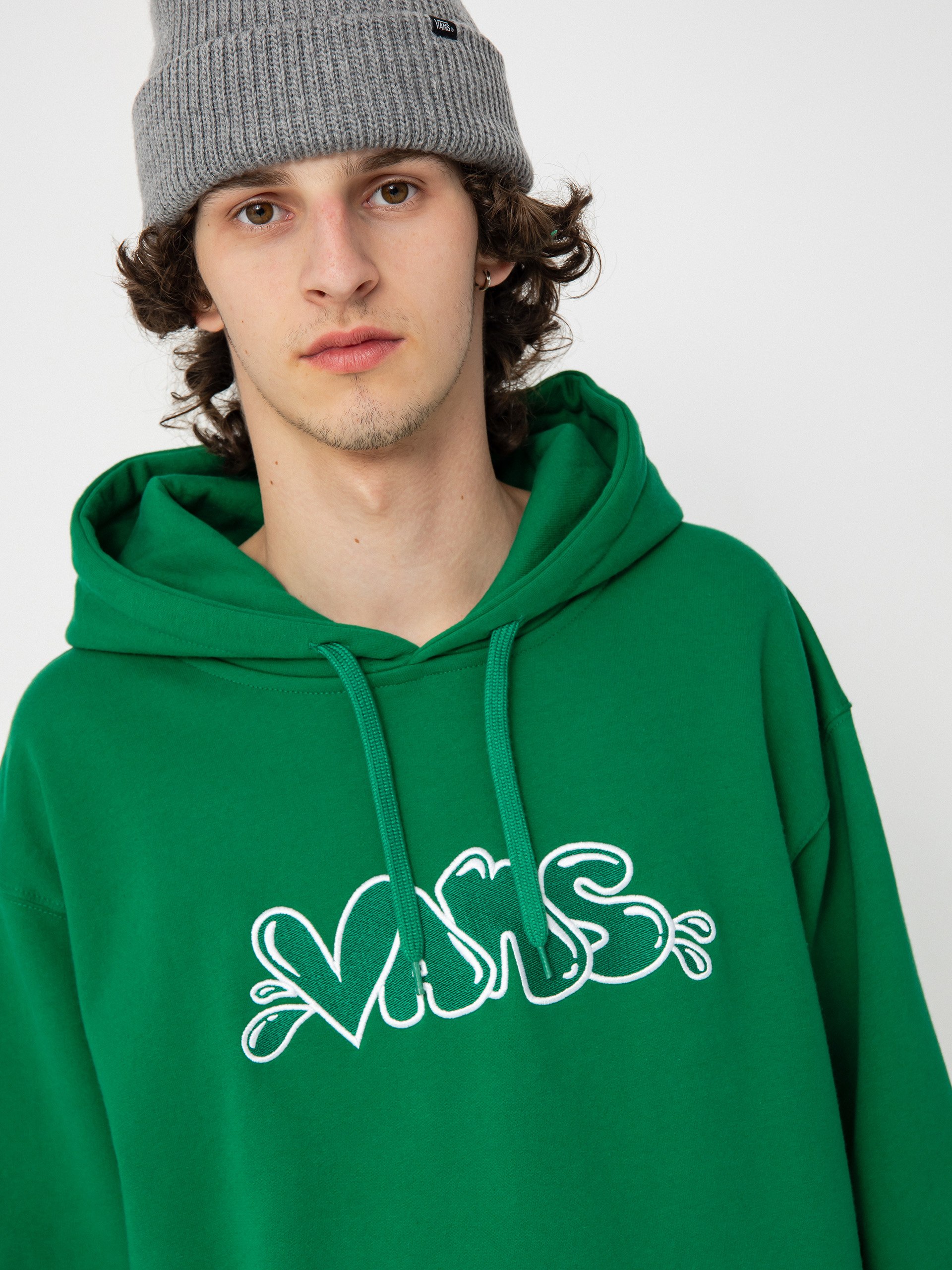Bluza z kapturem Vans Caps Loose HD (verdant green)