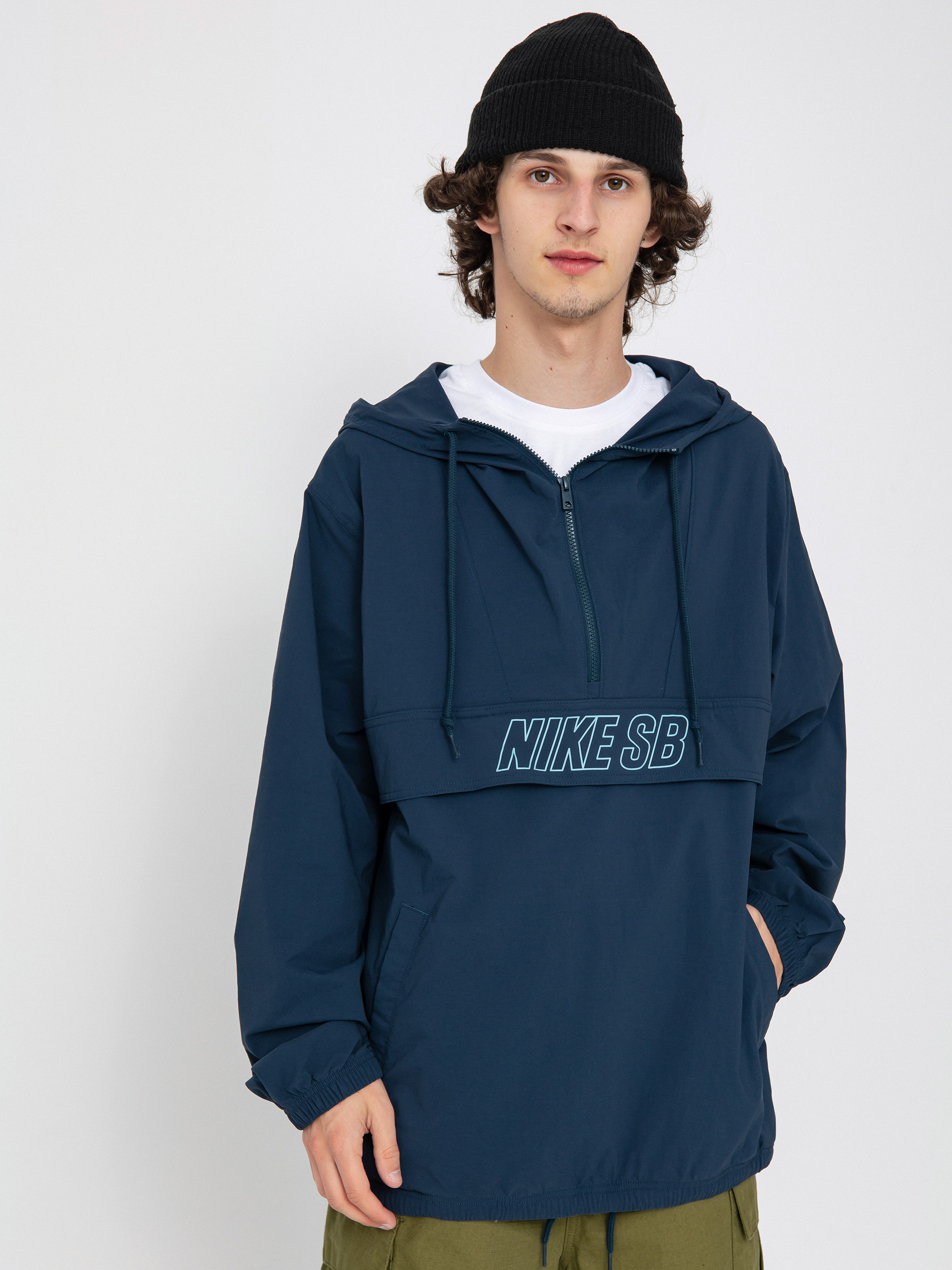 Kurtka Nike SB Anorak (armory navy/denim turq)