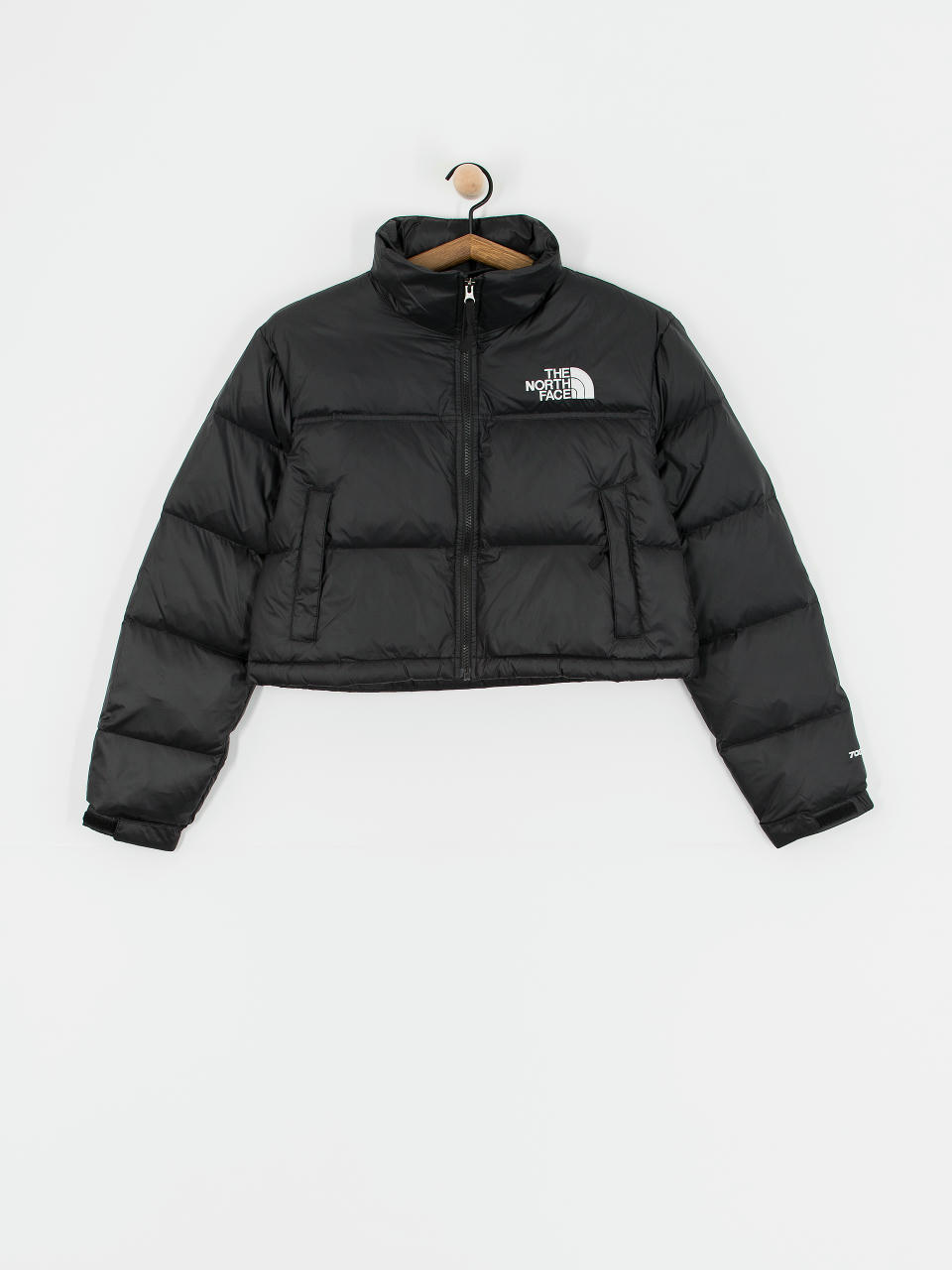 Kurtka The North Face Nuptse Short Wmn (tnf black/tnf black)