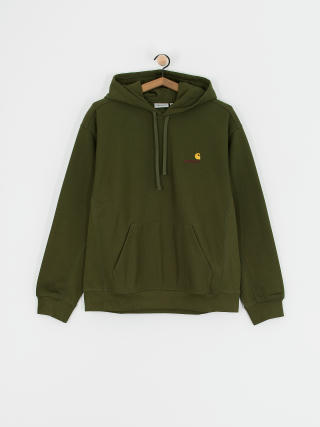 Bluza z kapturem Carhartt WIP American Script HD (tarragon)