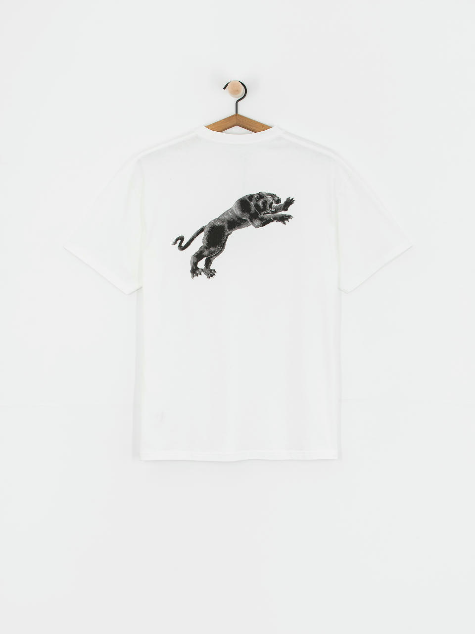 T-shirt Polar Skate Tape and Panther (white)