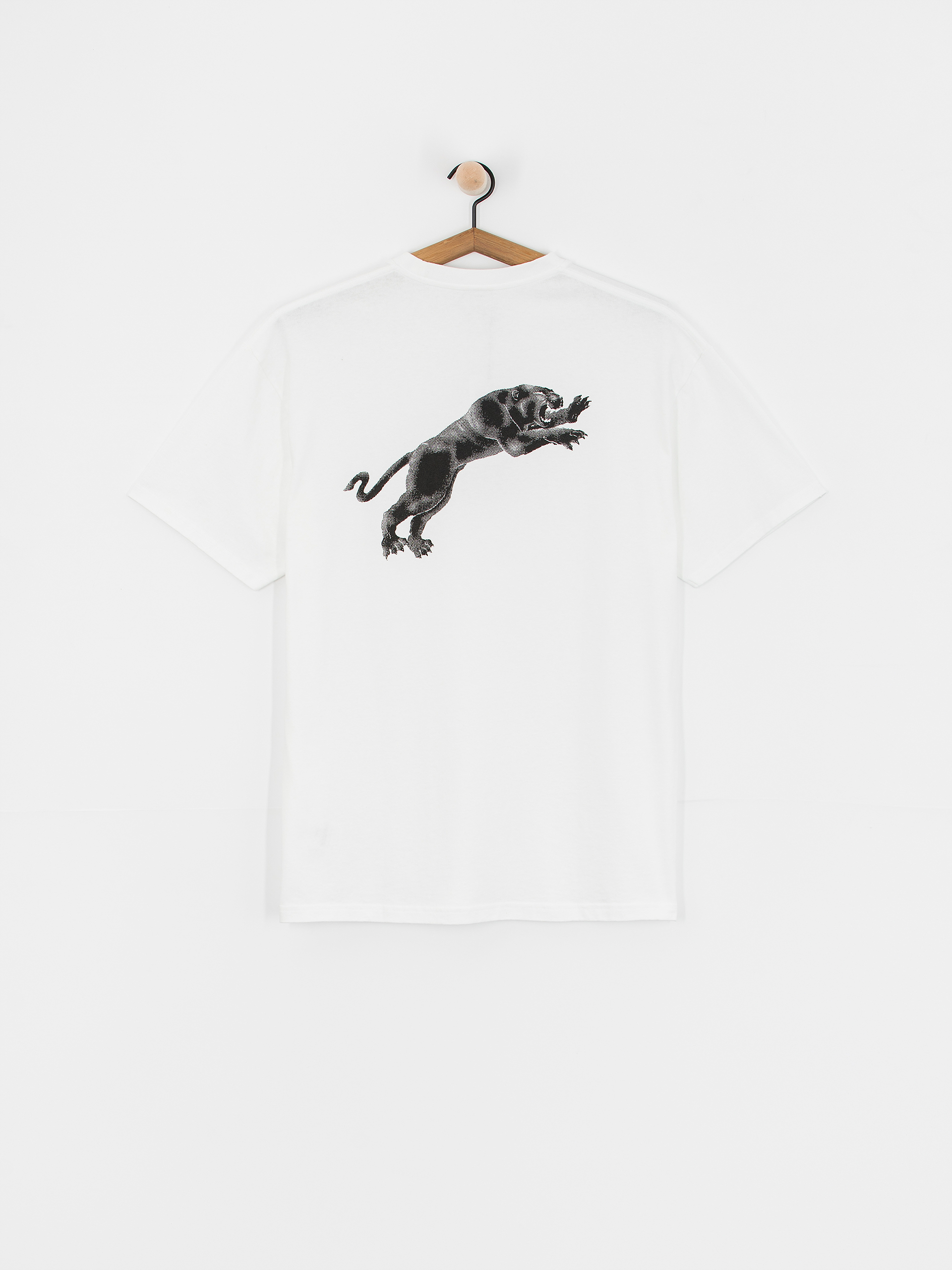 T-shirt Polar Skate Tape and Panther (white)