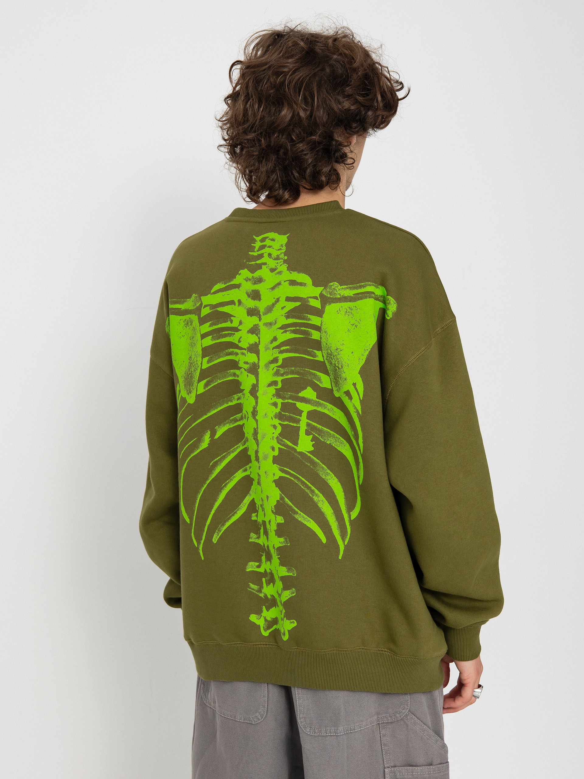 Bluza Zoo York Skeleton (olive)